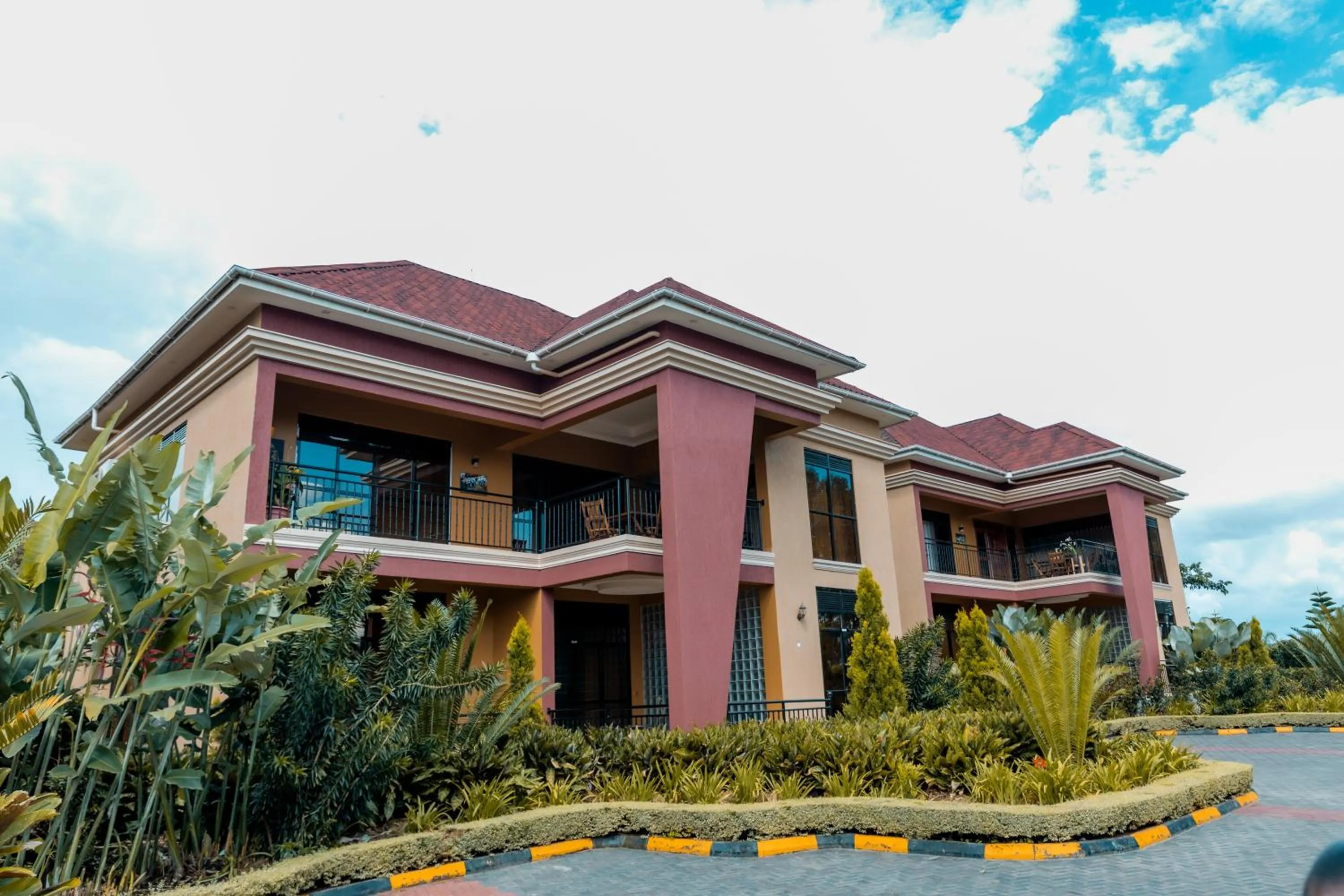 Property building in Las Vegas Garden Hotel Mbarara