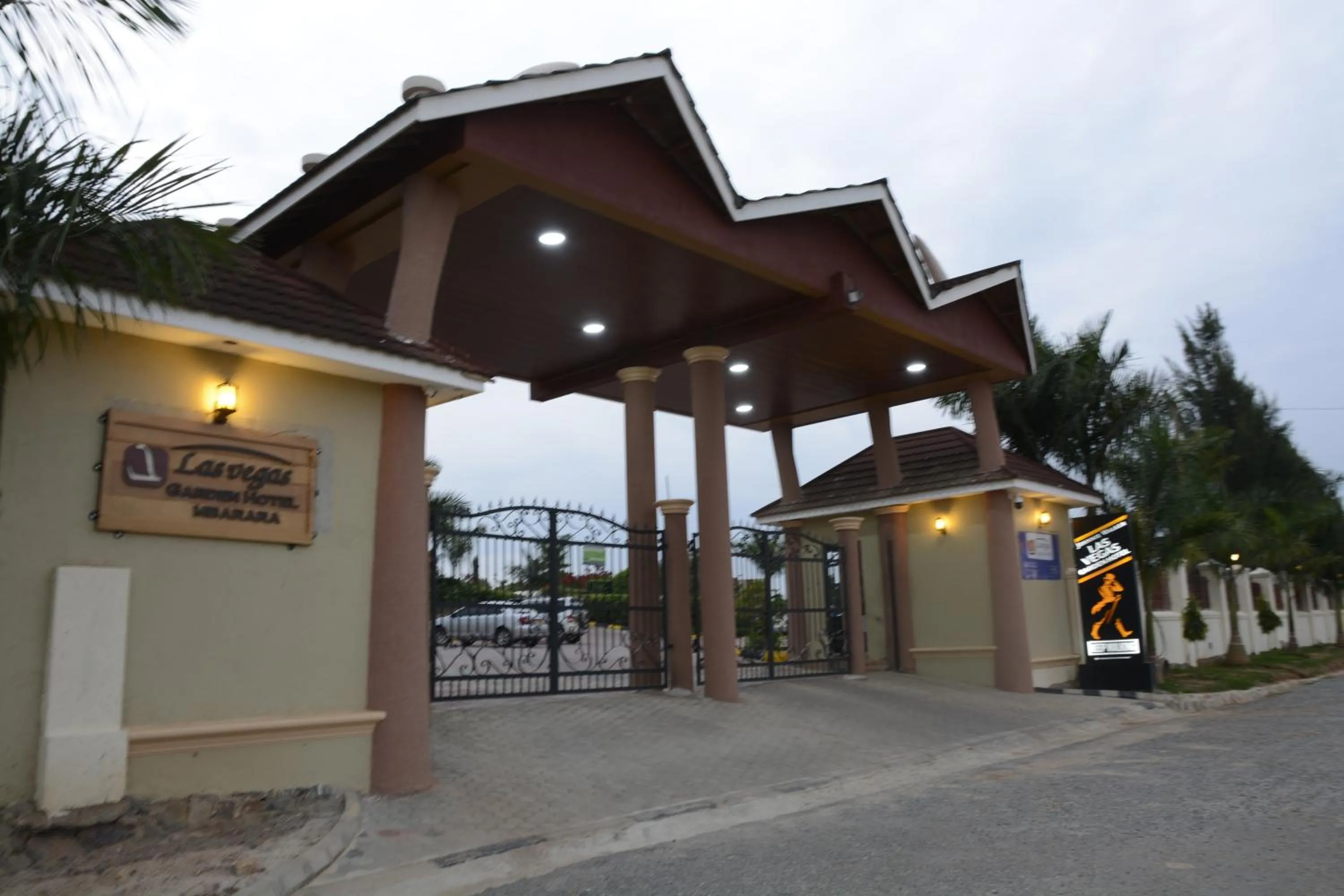 Property building in Las Vegas Garden Hotel Mbarara