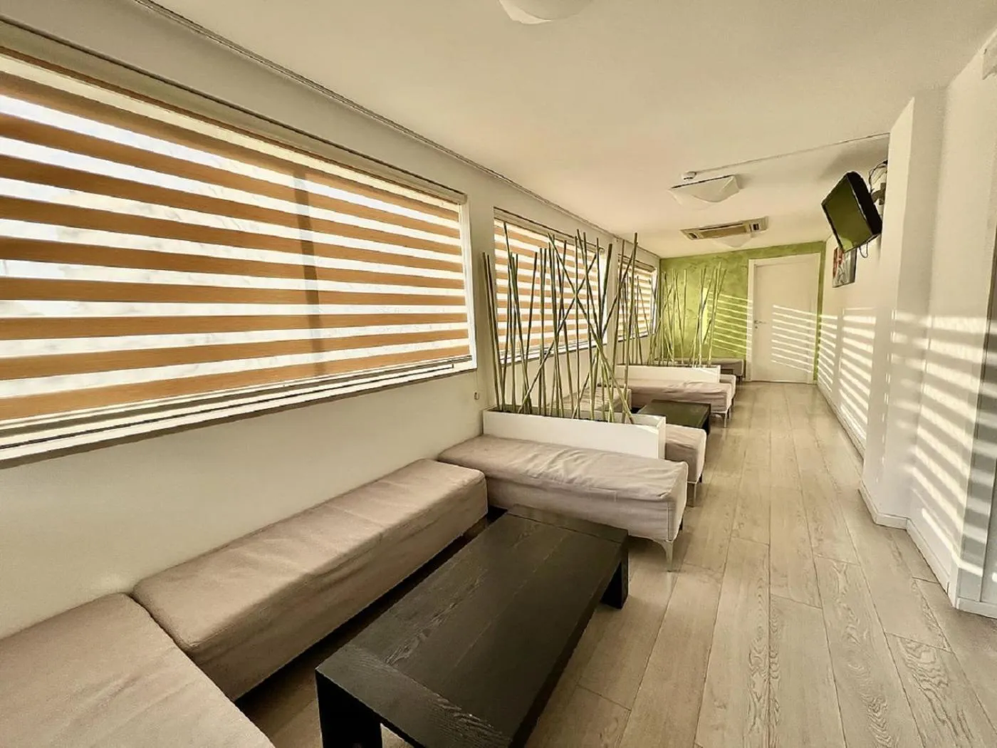 Bed in Hotel Old River