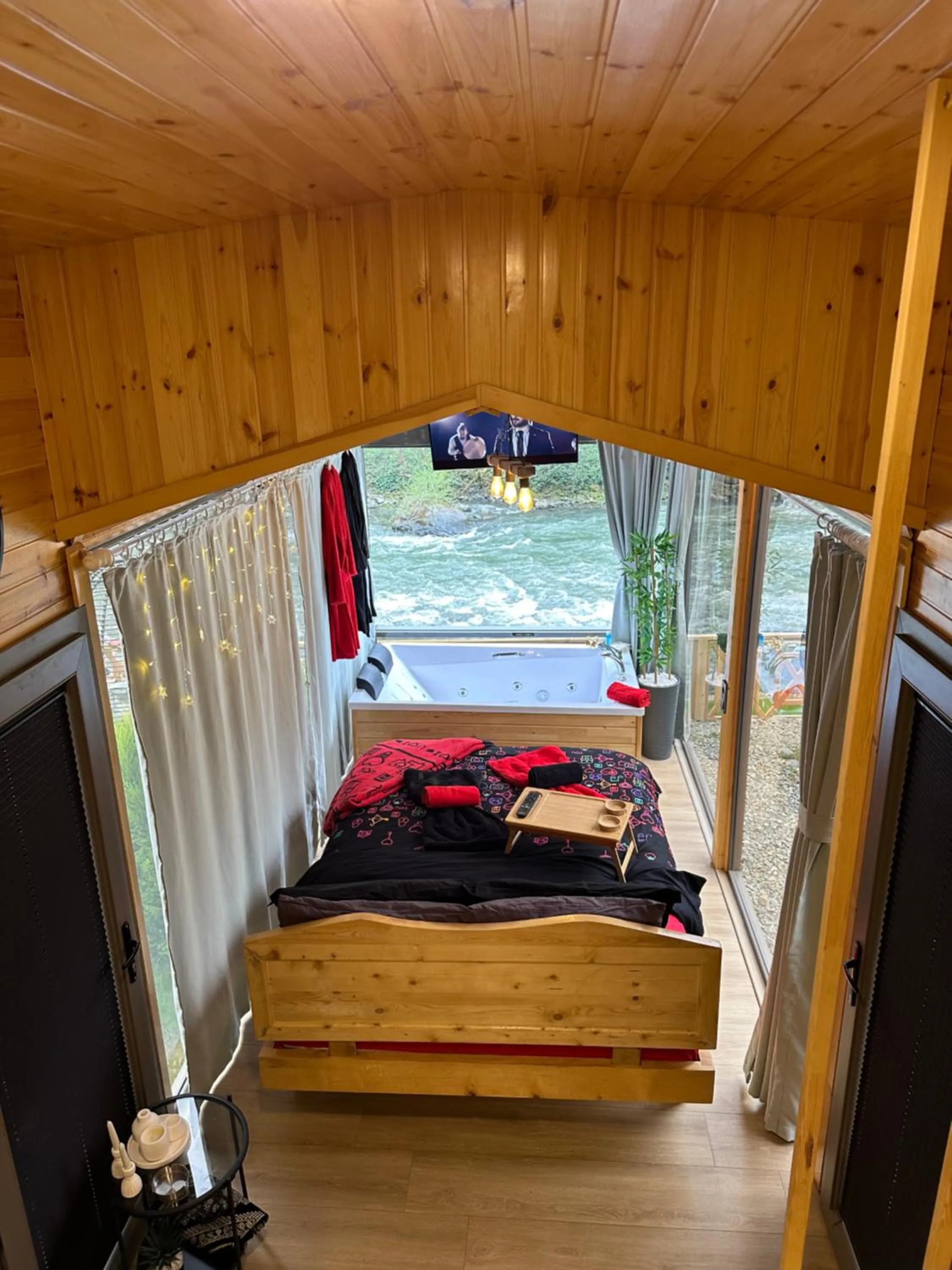 Bed in Ria süit otel bungalov