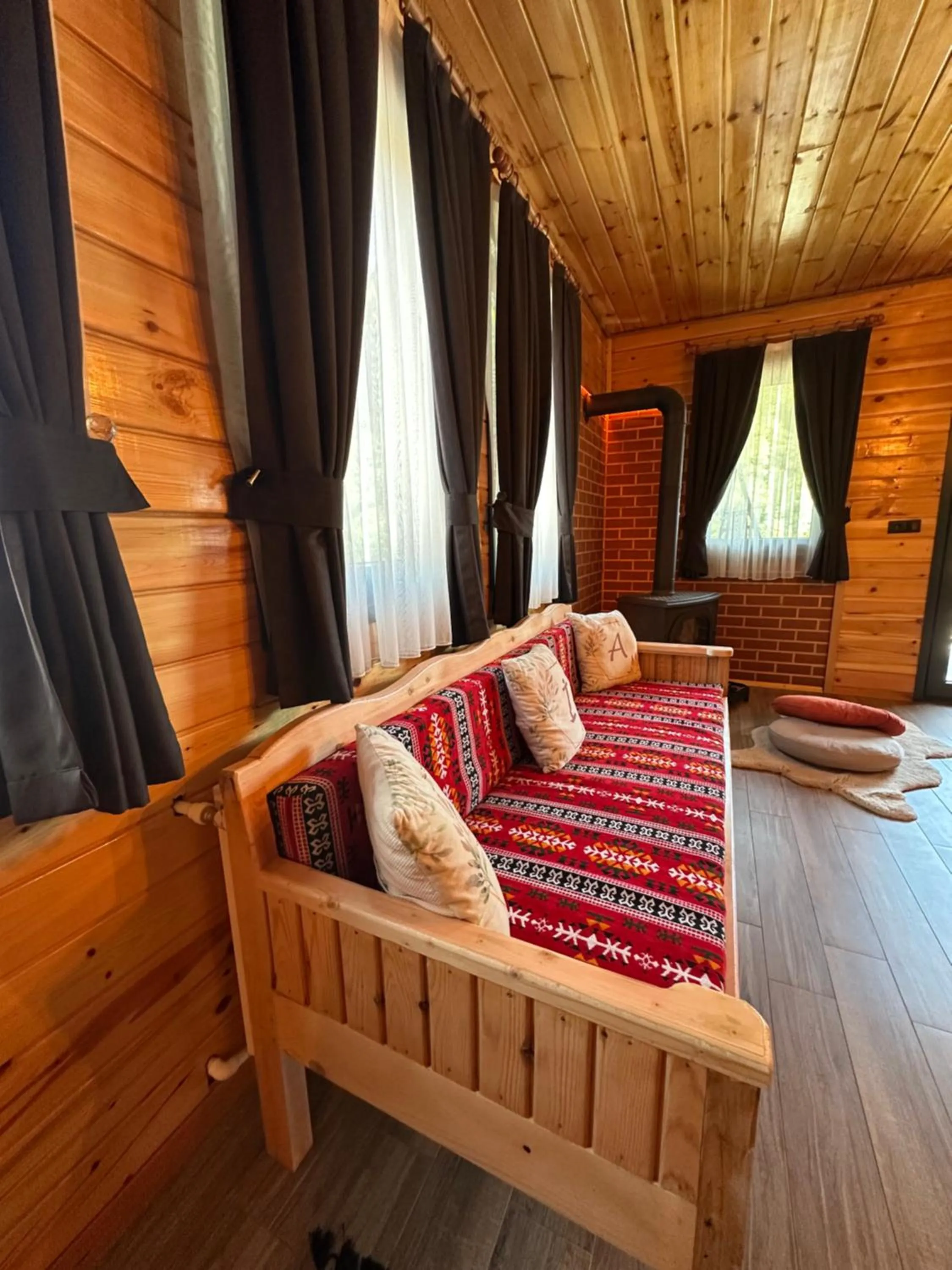 Bed in Ria süit otel bungalov