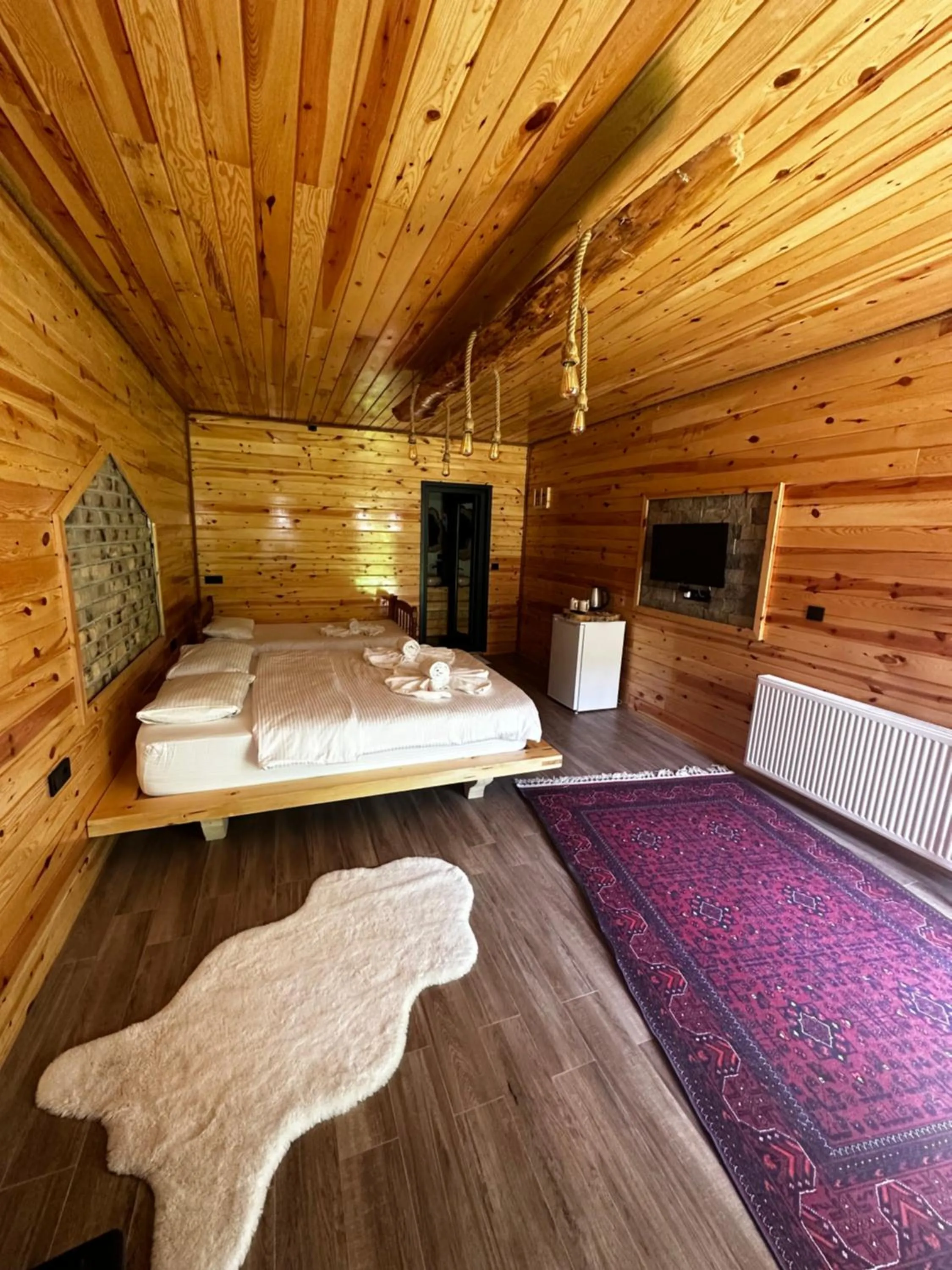 Bed in Ria süit otel bungalov