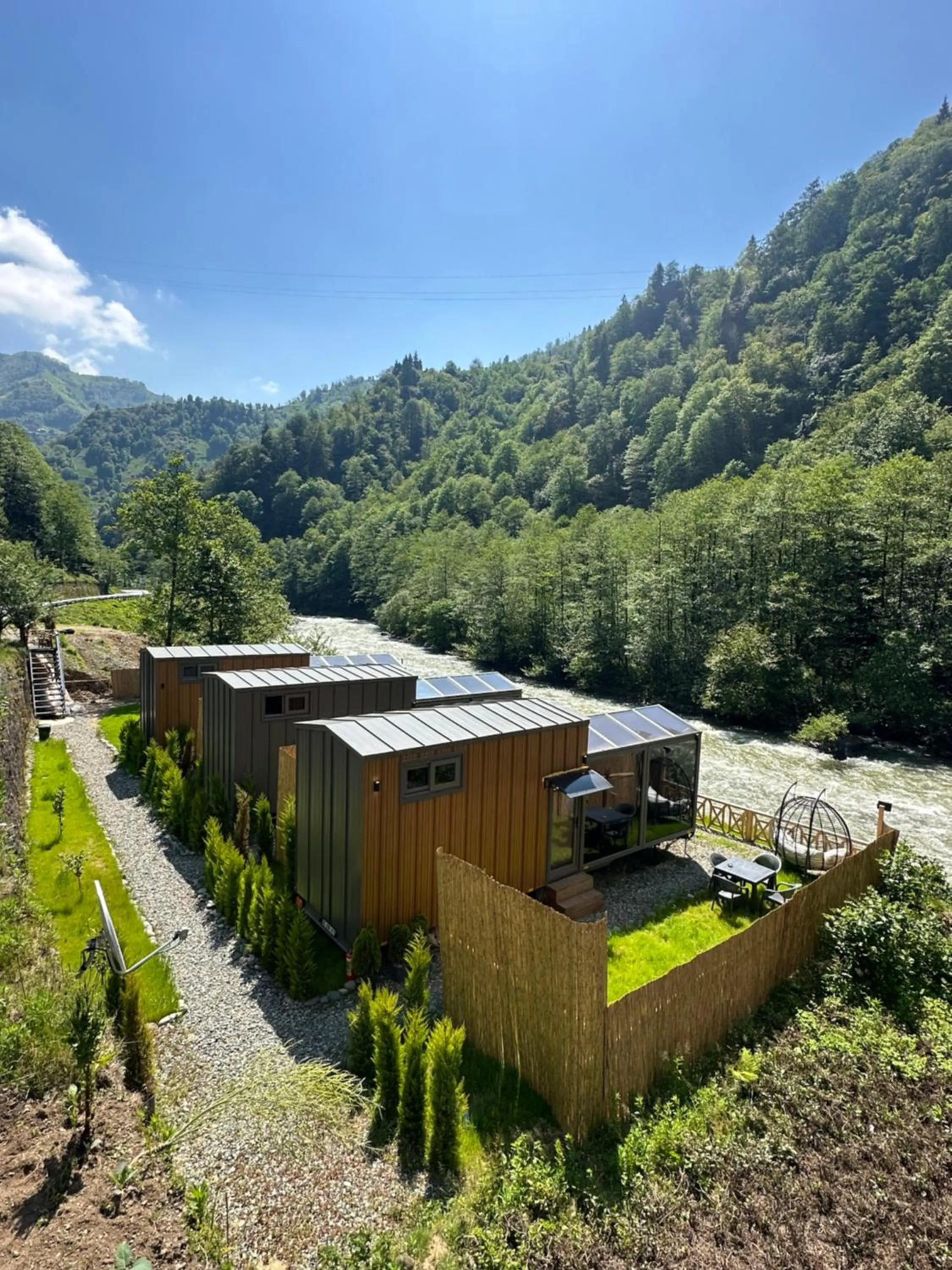 Property building in Ria süit otel bungalov