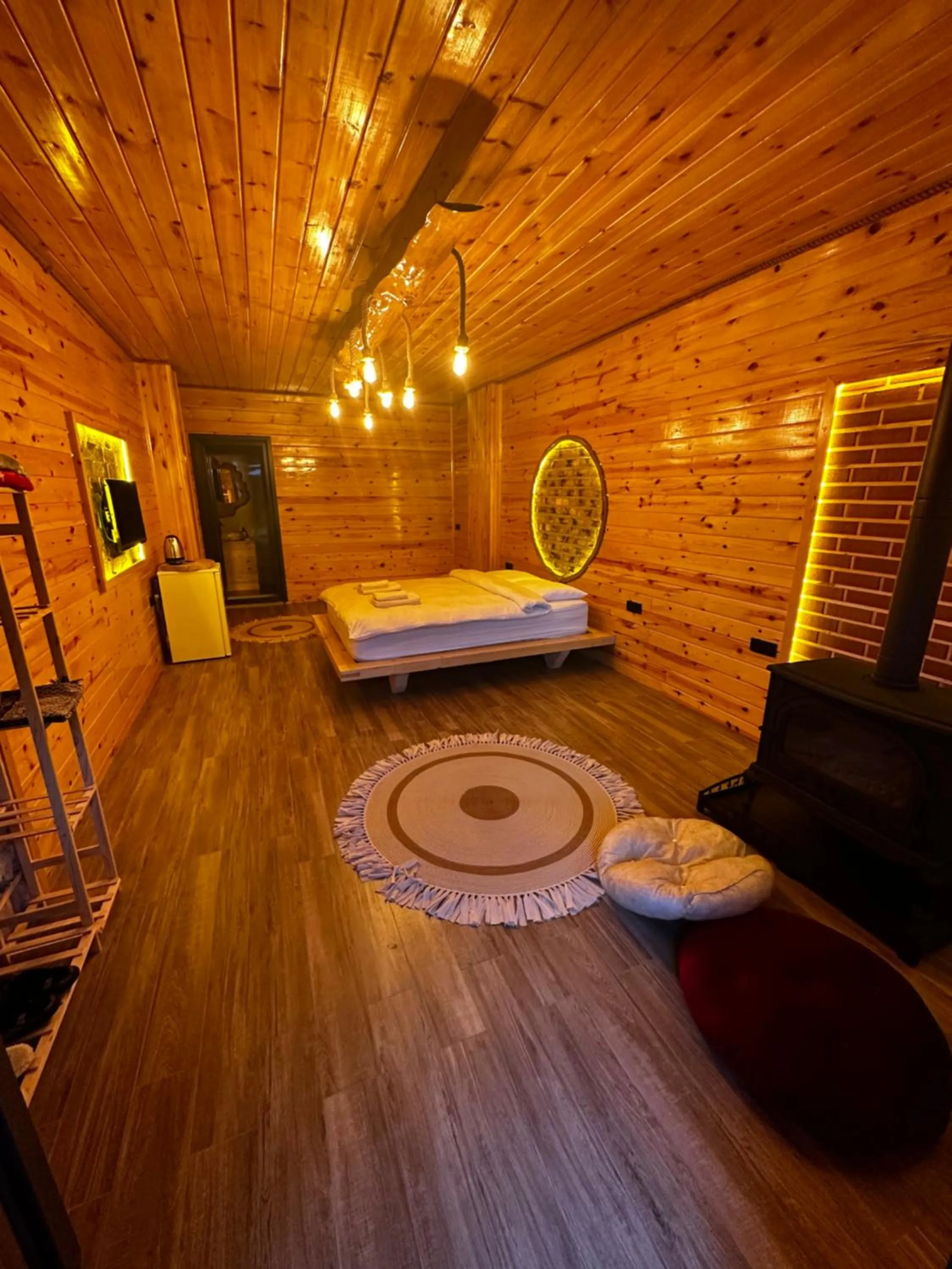 Bed in Ria süit otel bungalov