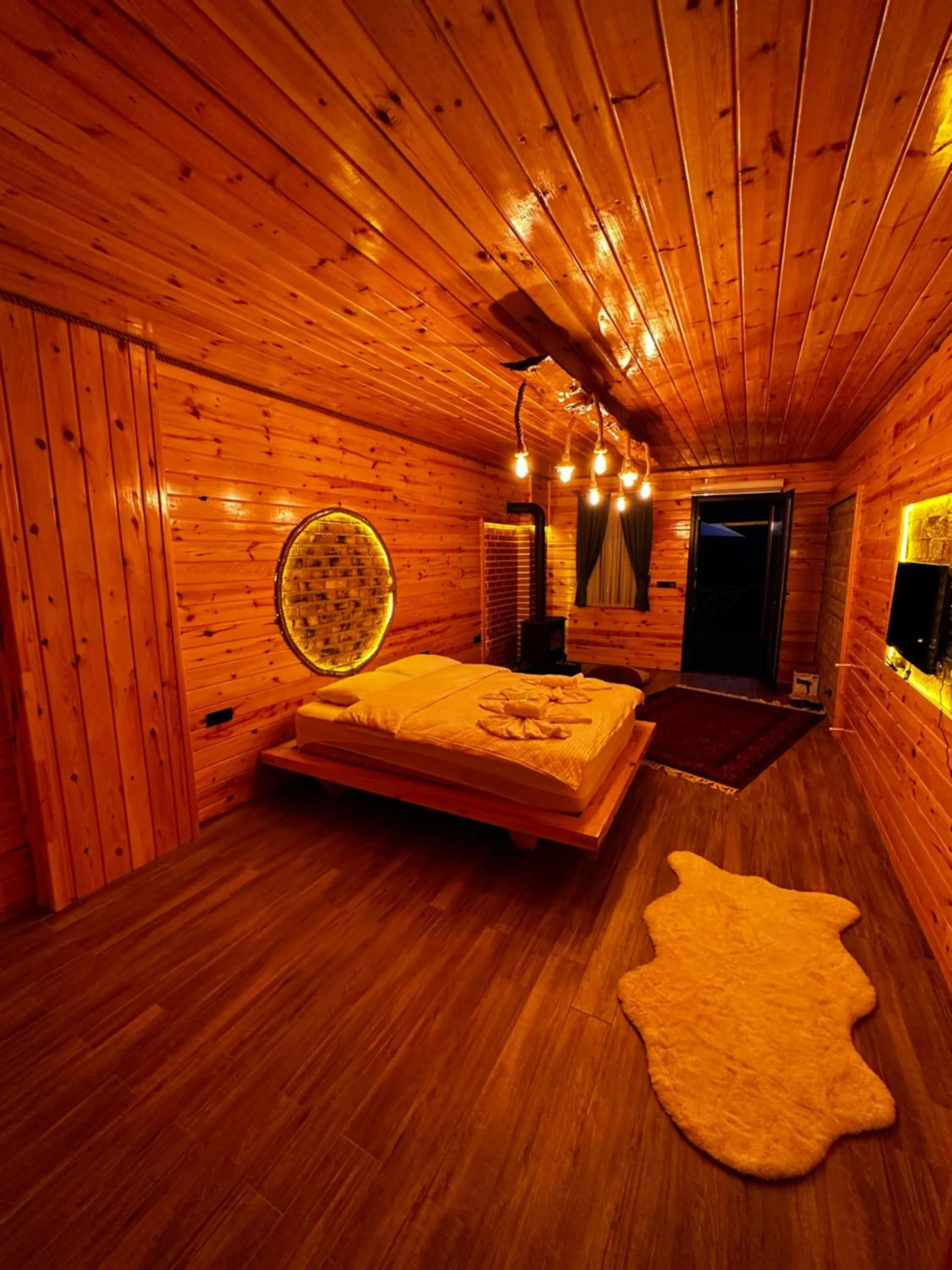 Bed in Ria süit otel bungalov