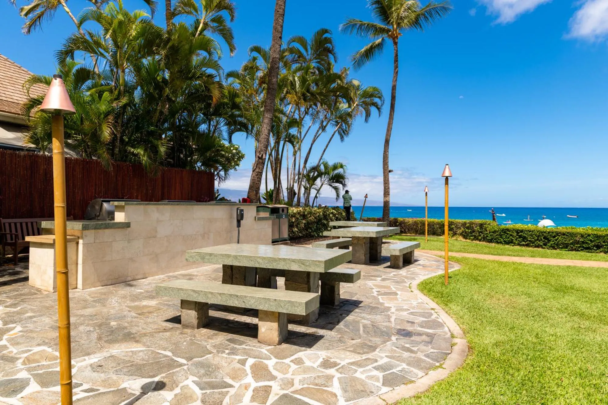 Patio in The Whaler Resort