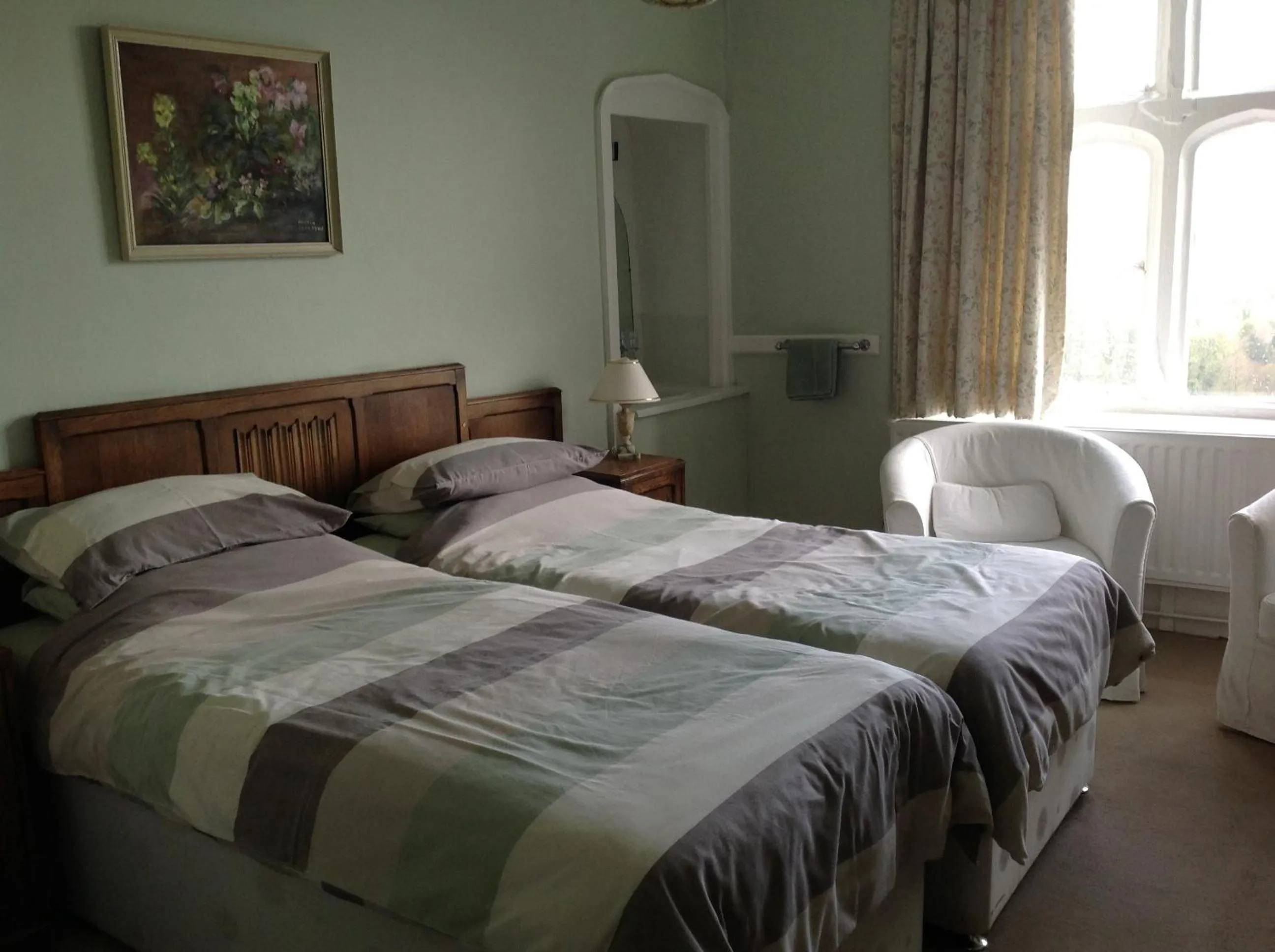 Bedroom, Bed in Greenham Hall