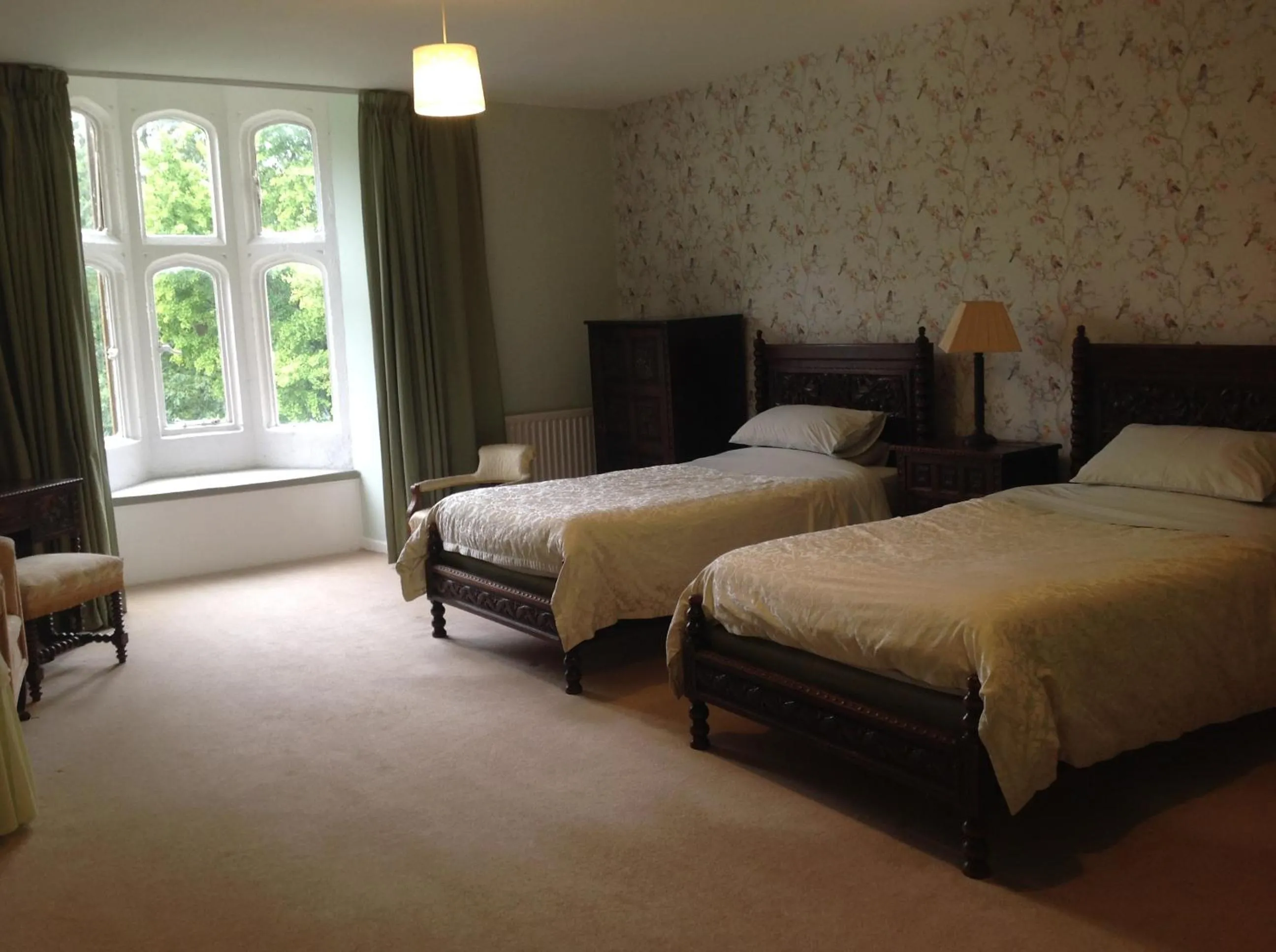 Bedroom, Bed in Greenham Hall