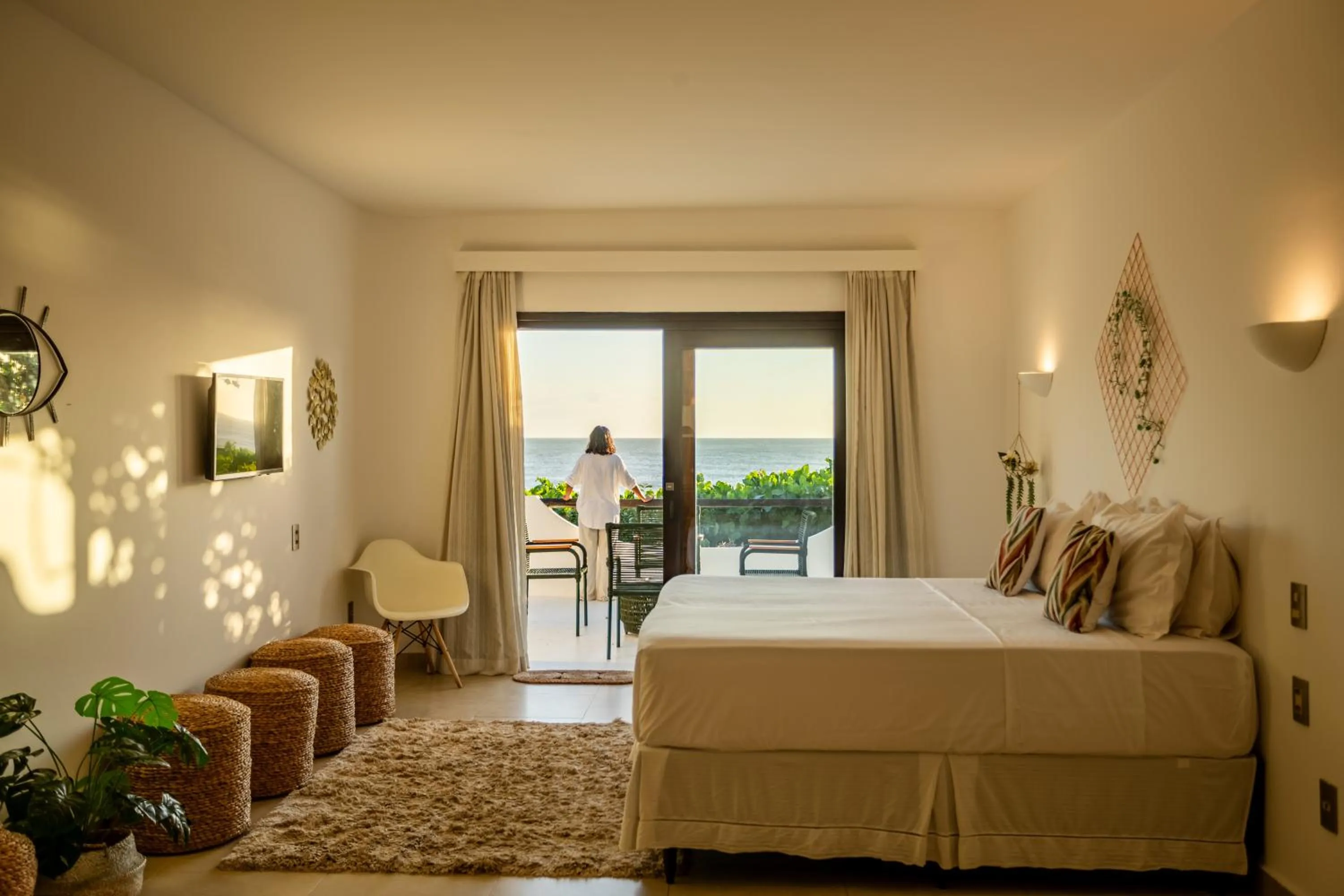 Living room, Bed in Enjoy Jeri Praia