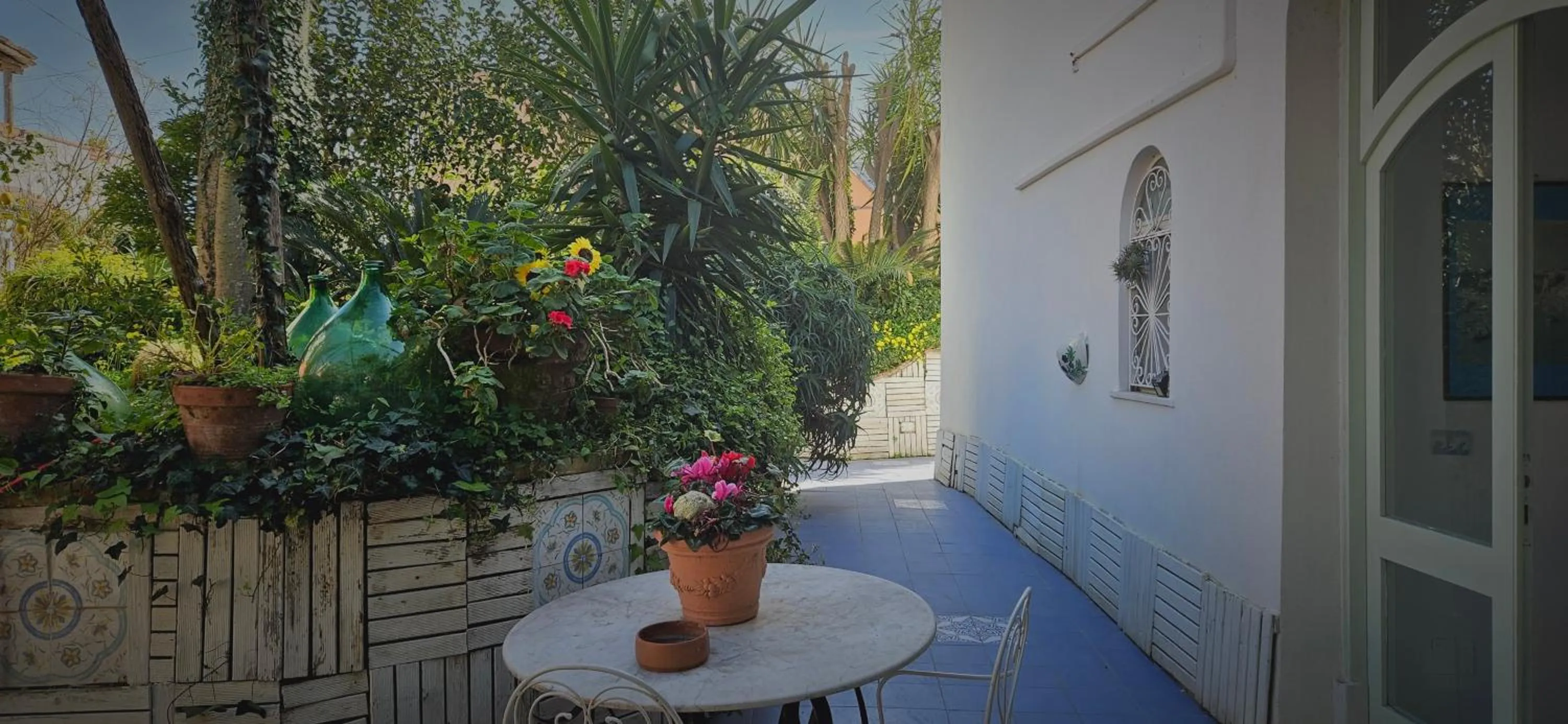 Patio in Piccolo Tirreno Hotel Residence