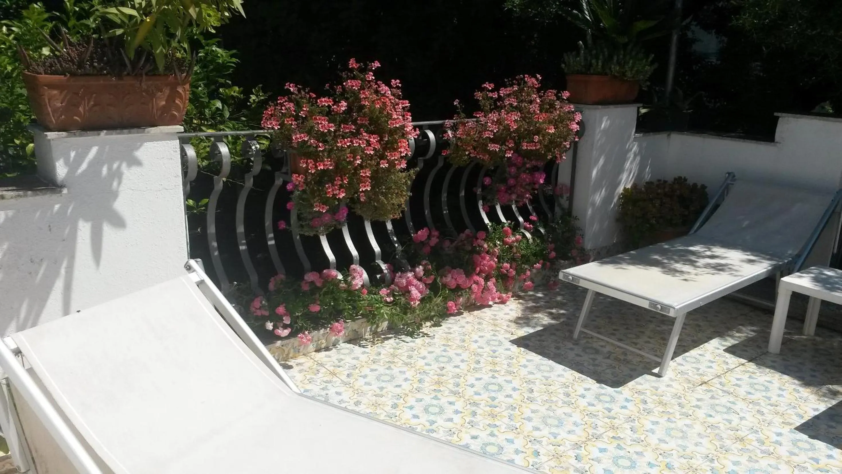 Balcony/Terrace in Piccolo Tirreno Hotel Residence