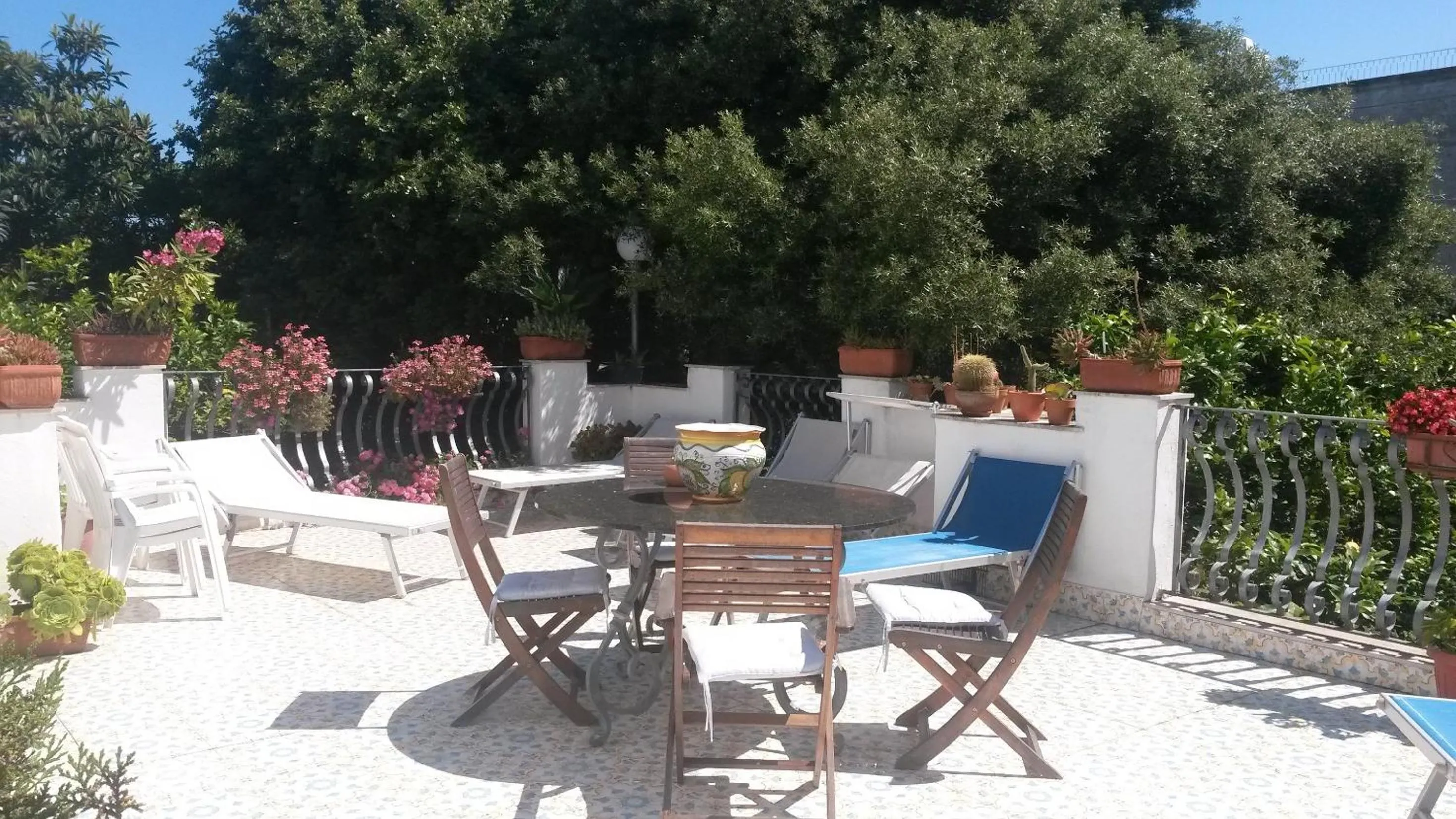 Balcony/Terrace in Piccolo Tirreno Hotel Residence