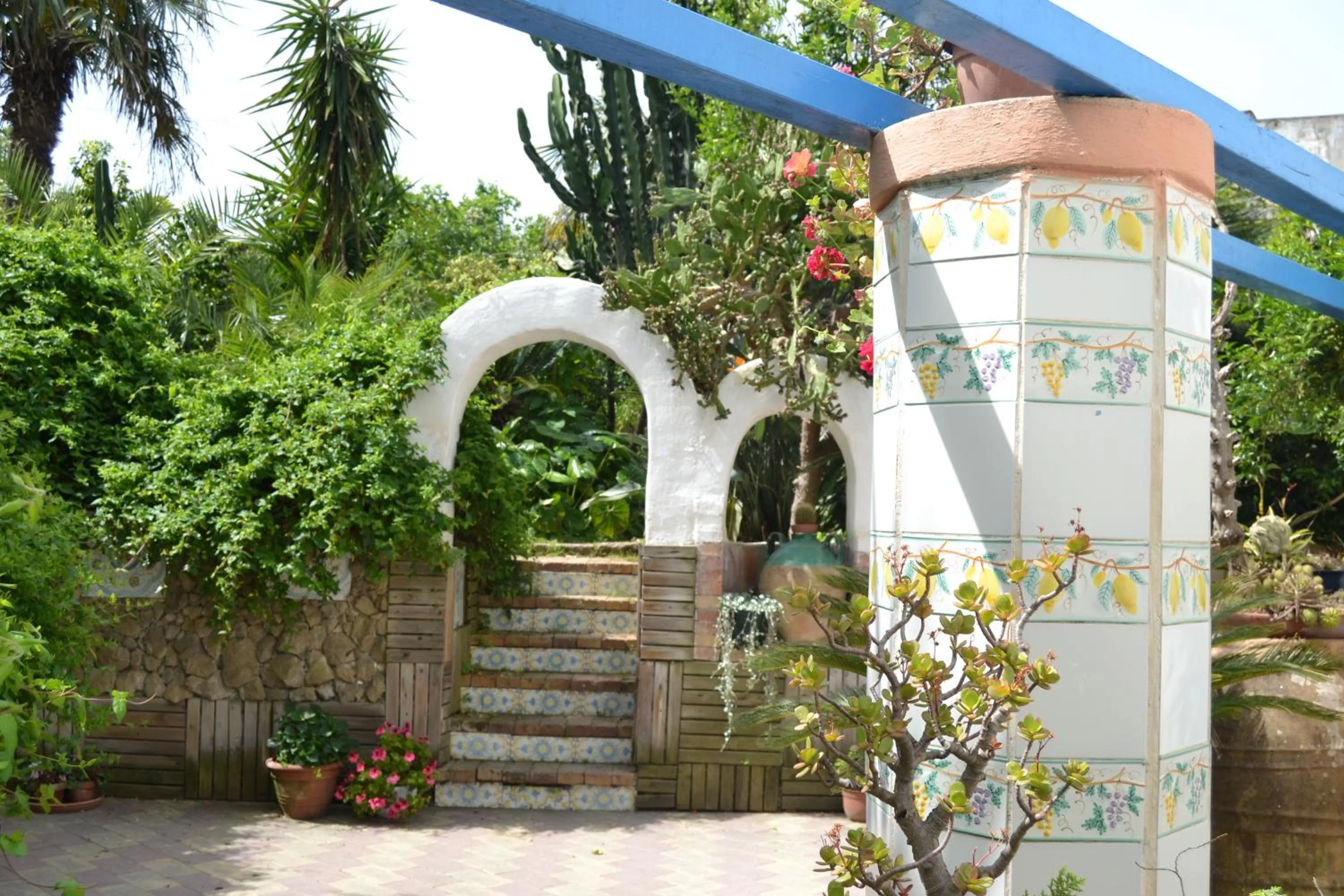 Garden view in Piccolo Tirreno Hotel Residence