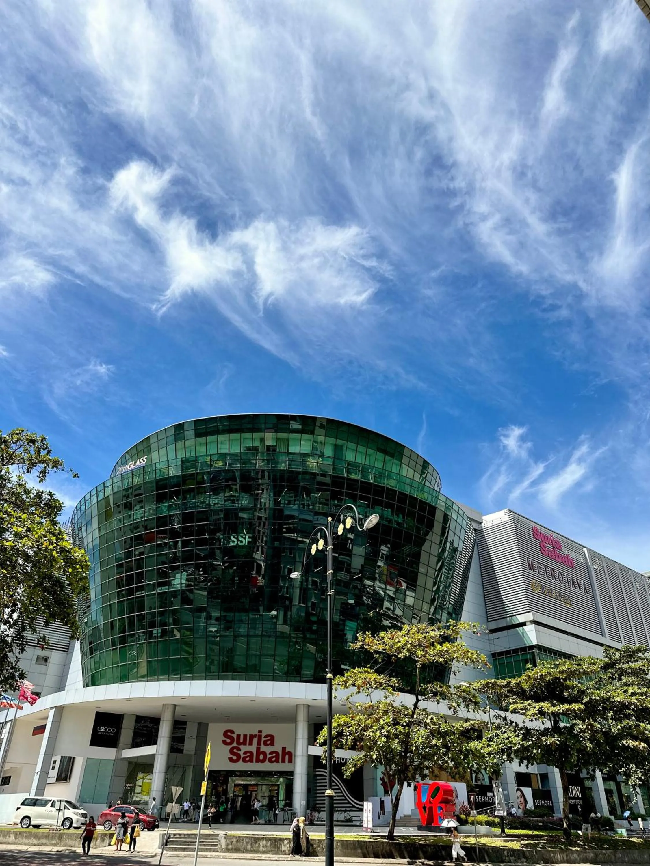 Property building in Jiran Hostel Kota Kinabalu