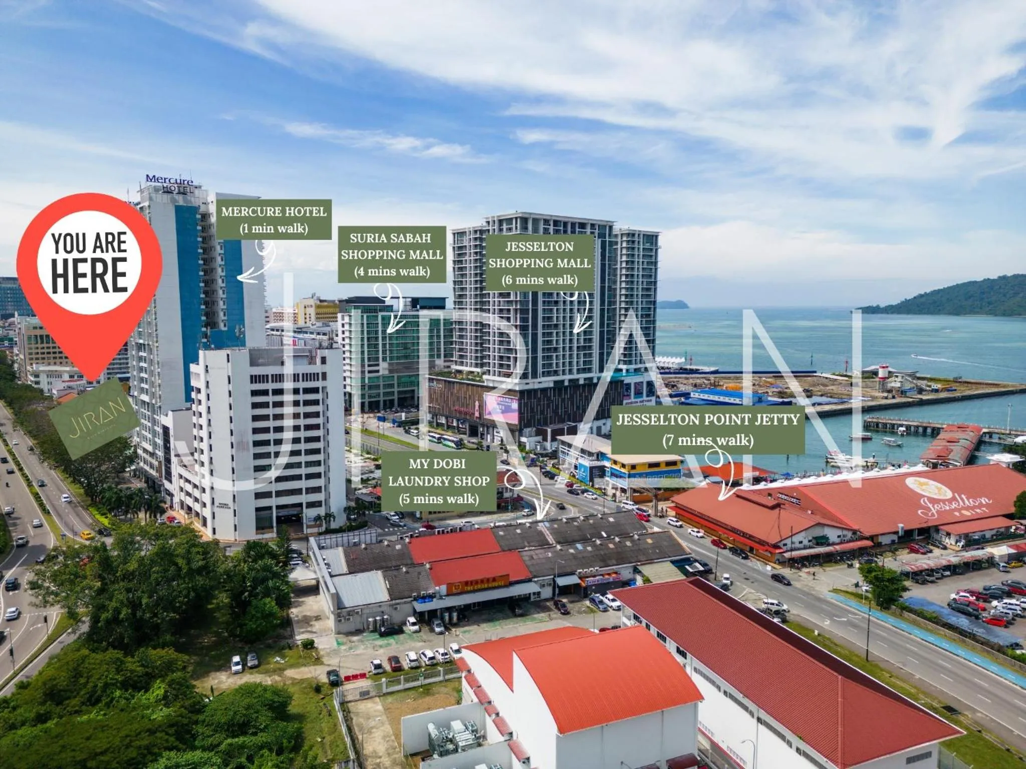 Neighbourhood in Jiran Hostel Kota Kinabalu