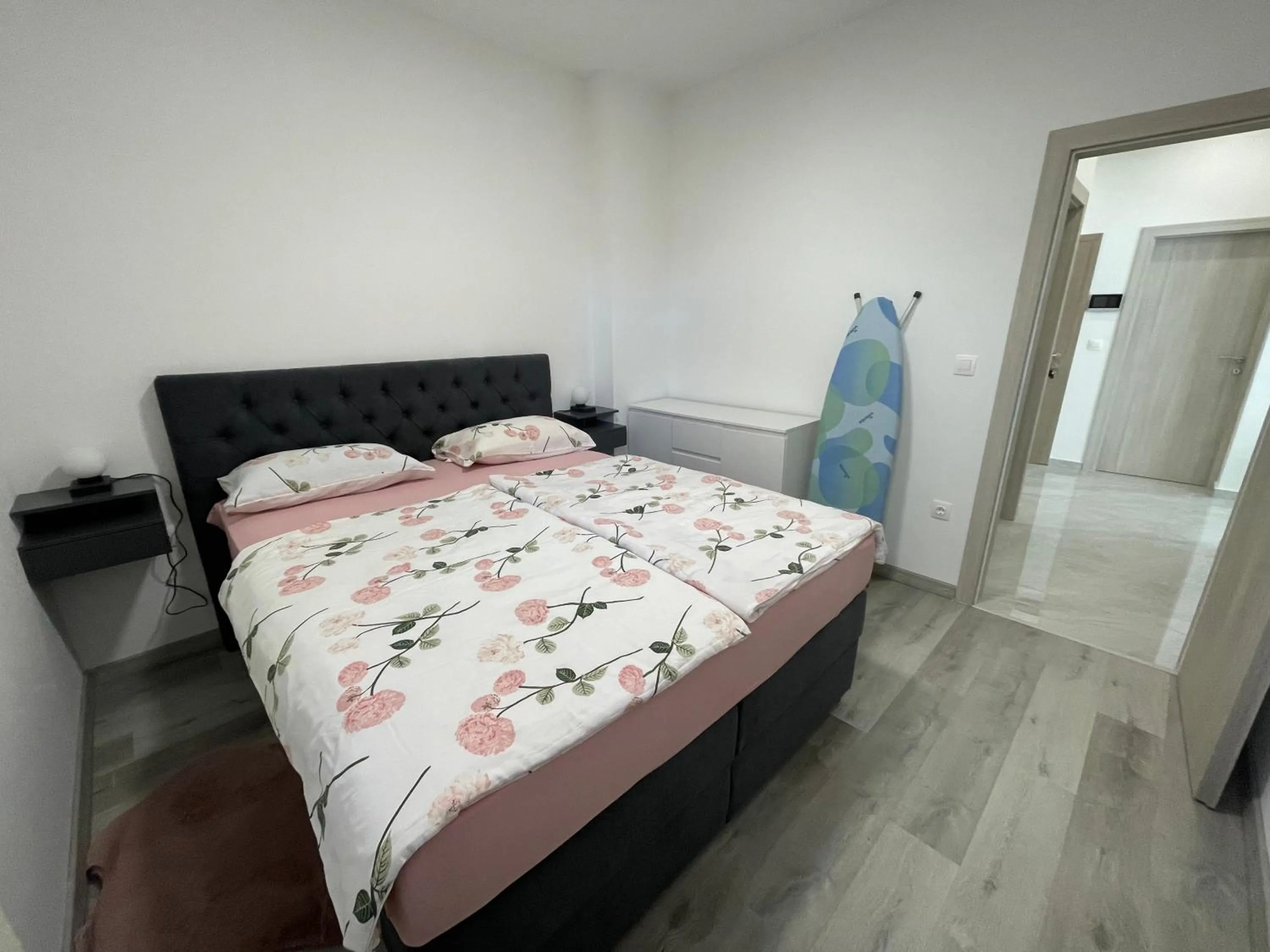 Bed in Apartments Adria