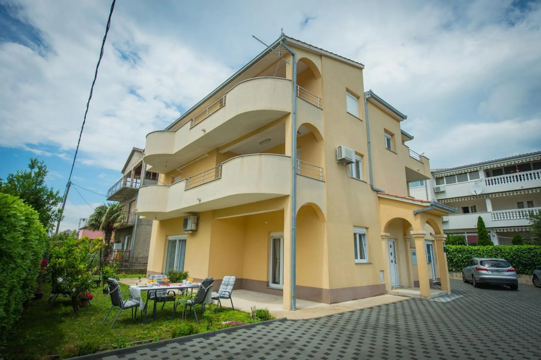 Property building in Apartments Adria