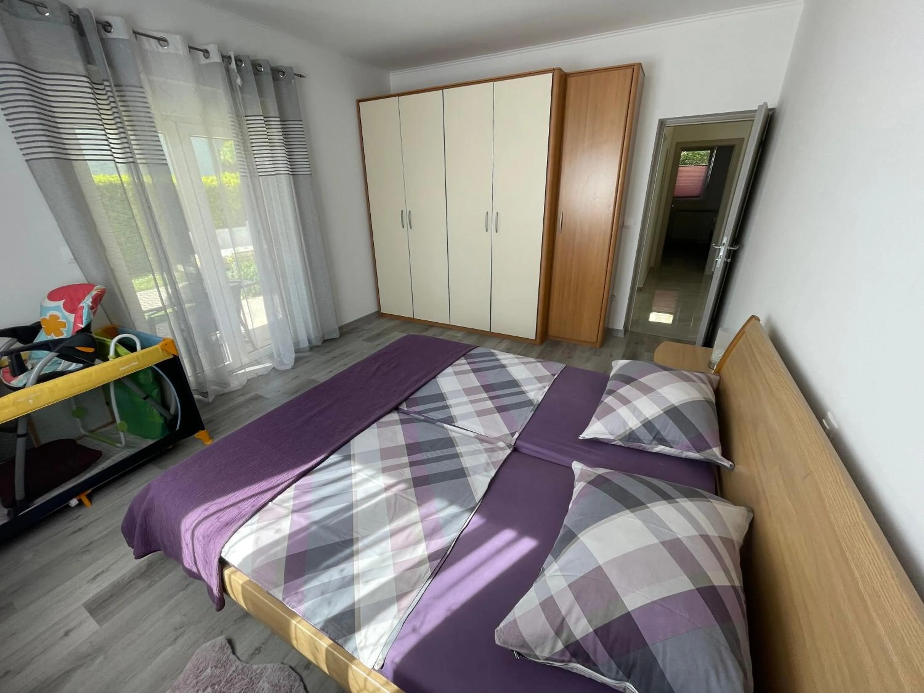 Bed in Apartments Adria