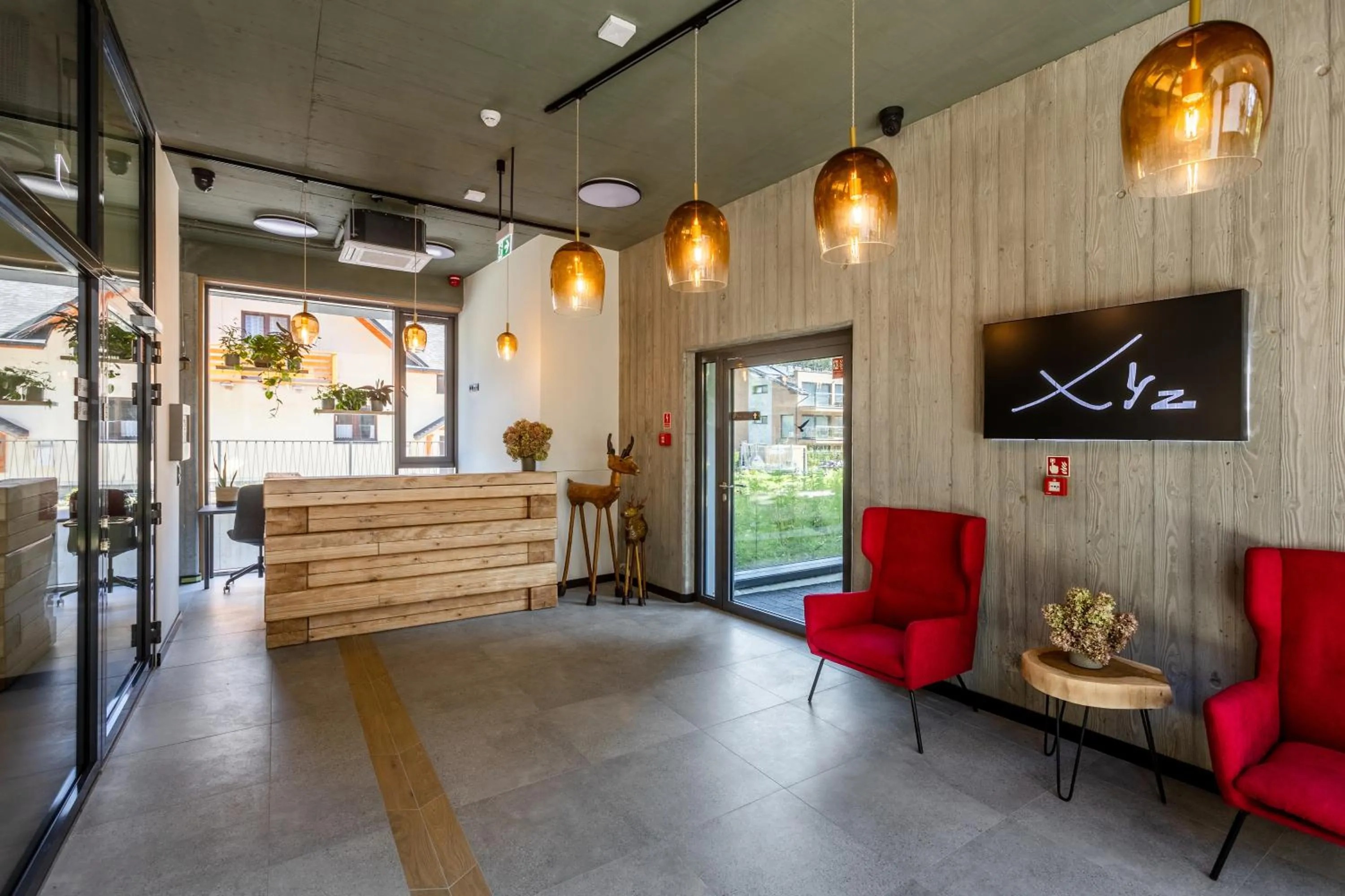Lobby or reception in XYZ eXtreme You Zen