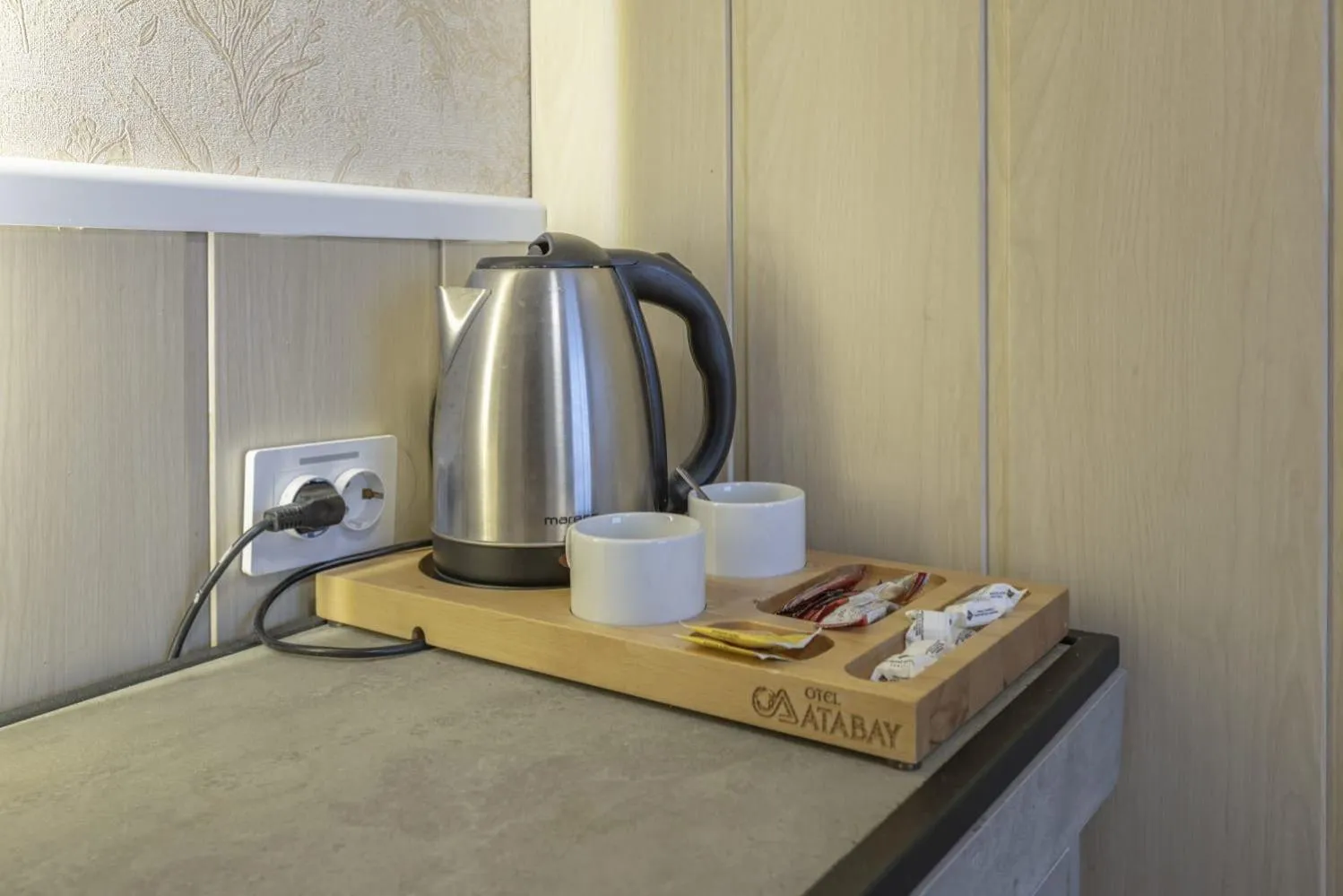 Coffee/tea facilities in Hotel Atabay