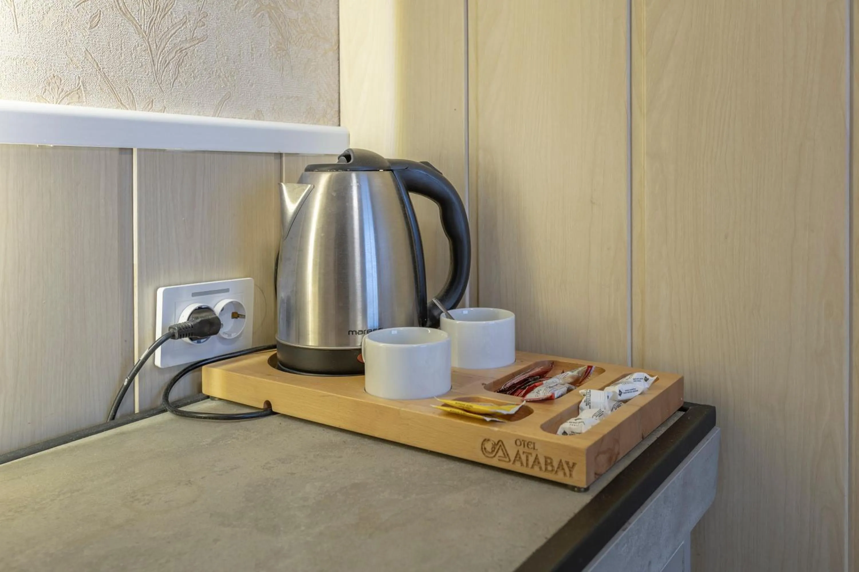 Coffee/tea facilities in Hotel Atabay