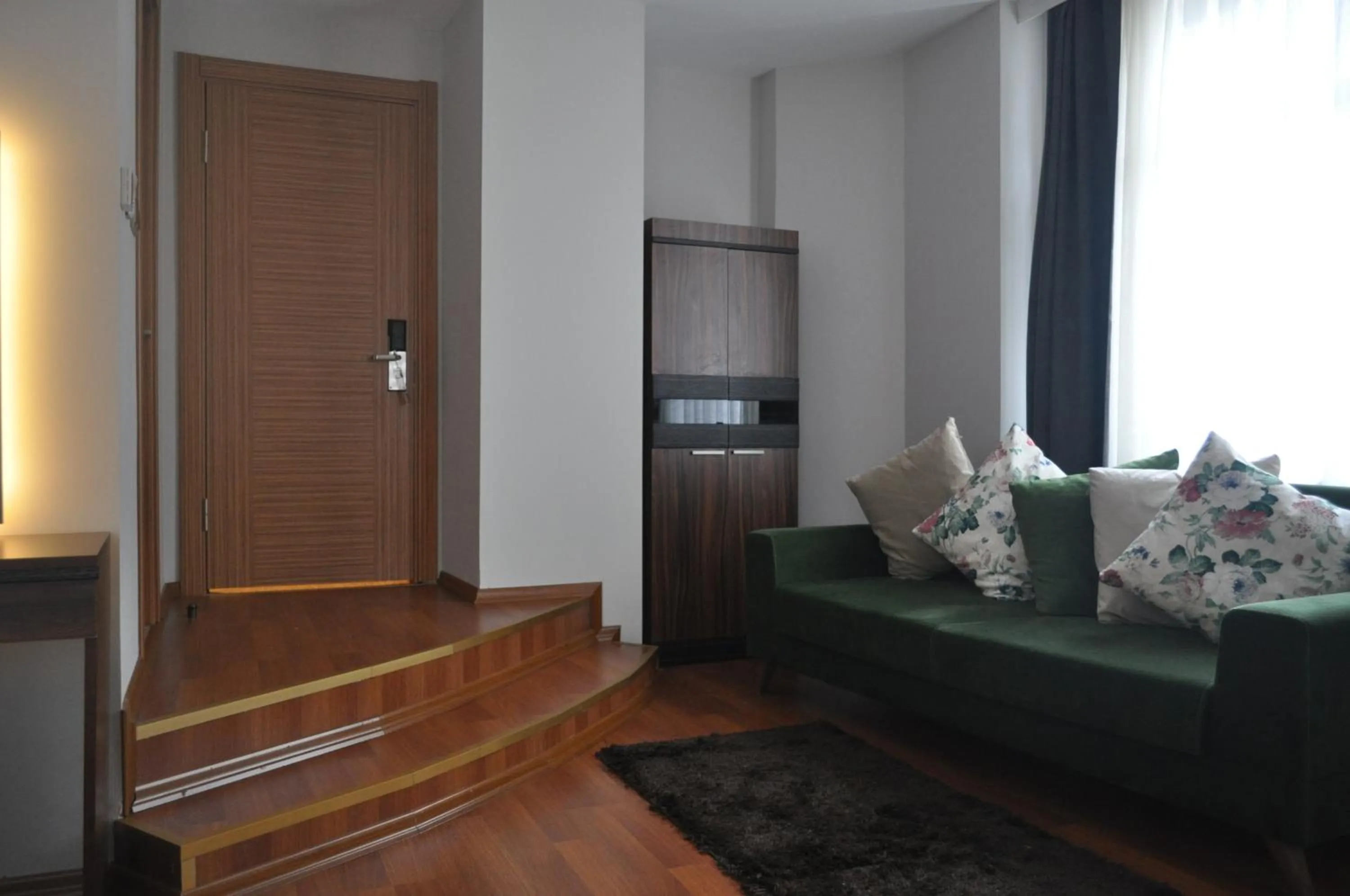 Seating area in Hotel Atabay