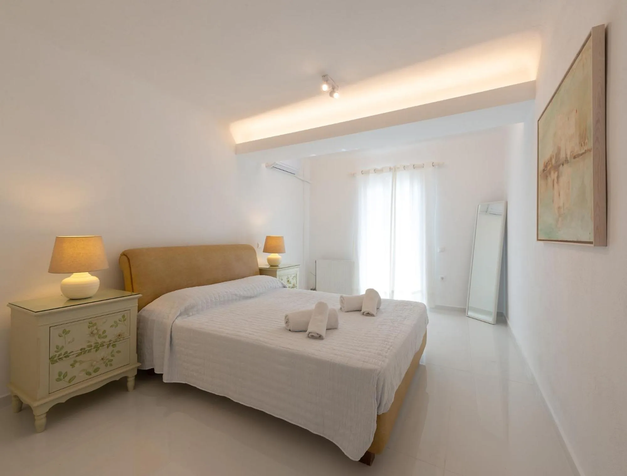 Bed in Aeri Villas & Apartments