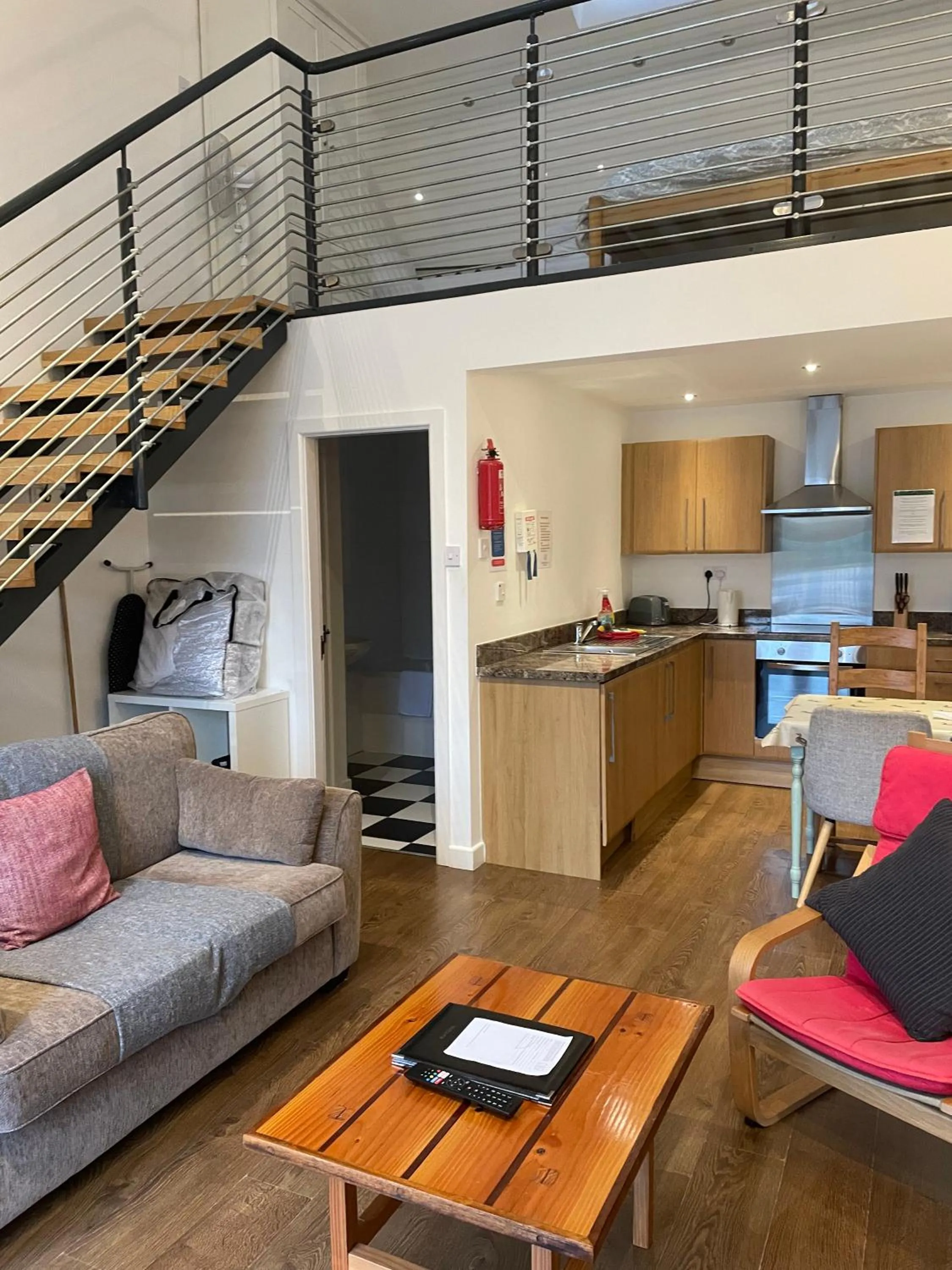 Kitchen or kitchenette in Rossendale Holiday Cottages & Spa