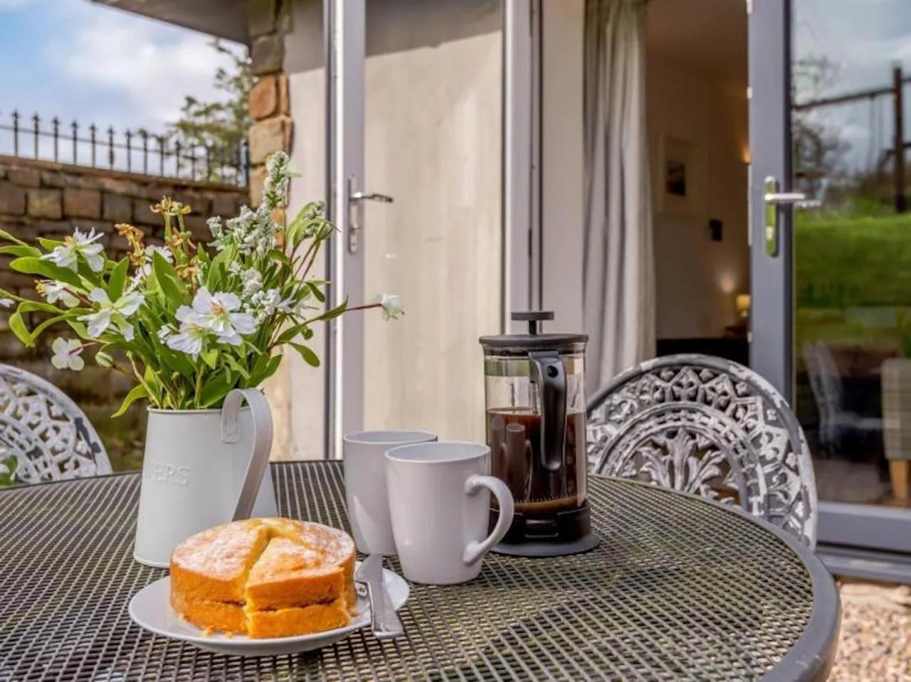 Balcony/Terrace in Rossendale Holiday Cottages & Spa