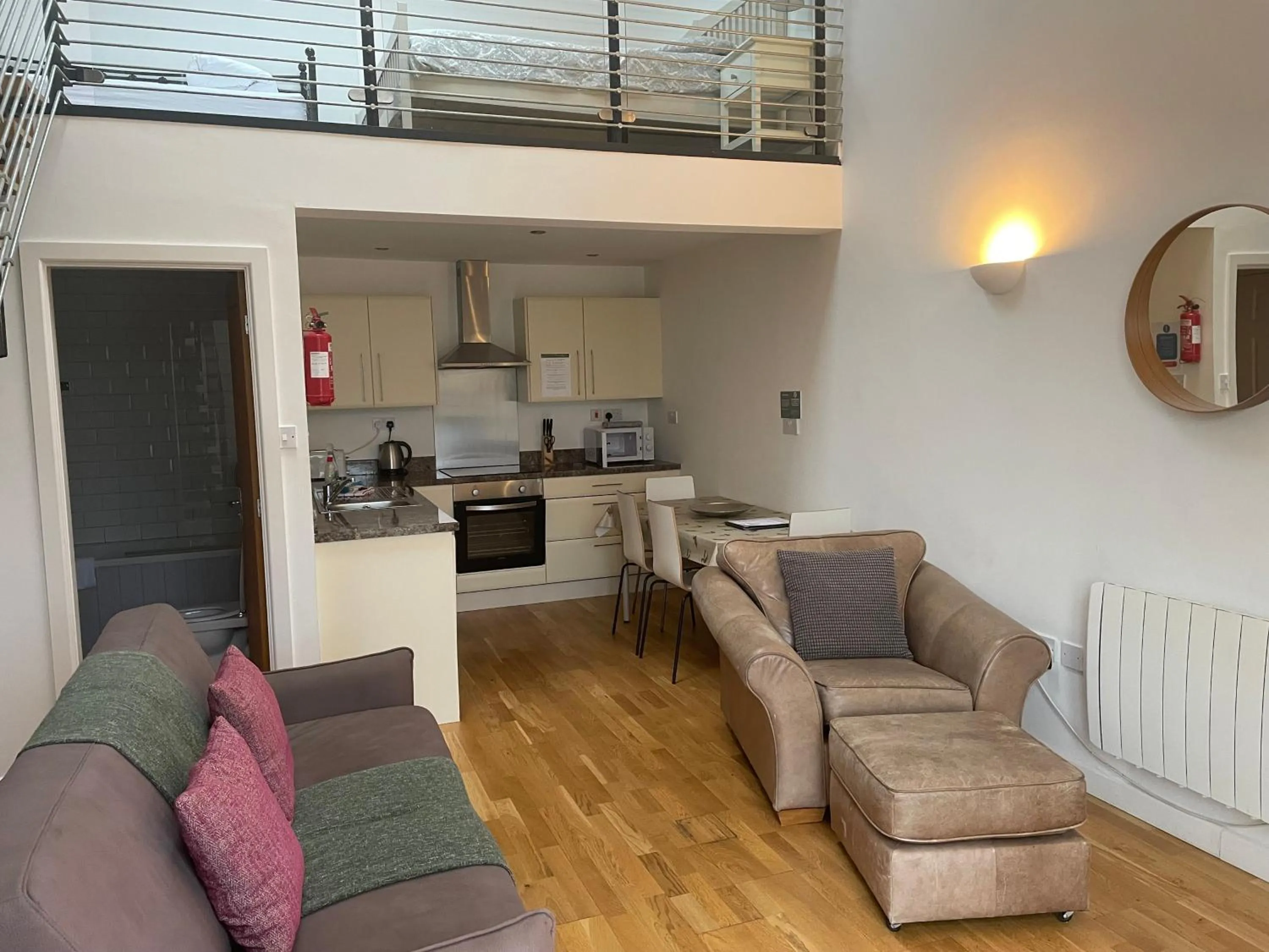 Kitchen or kitchenette in Rossendale Holiday Cottages & Spa