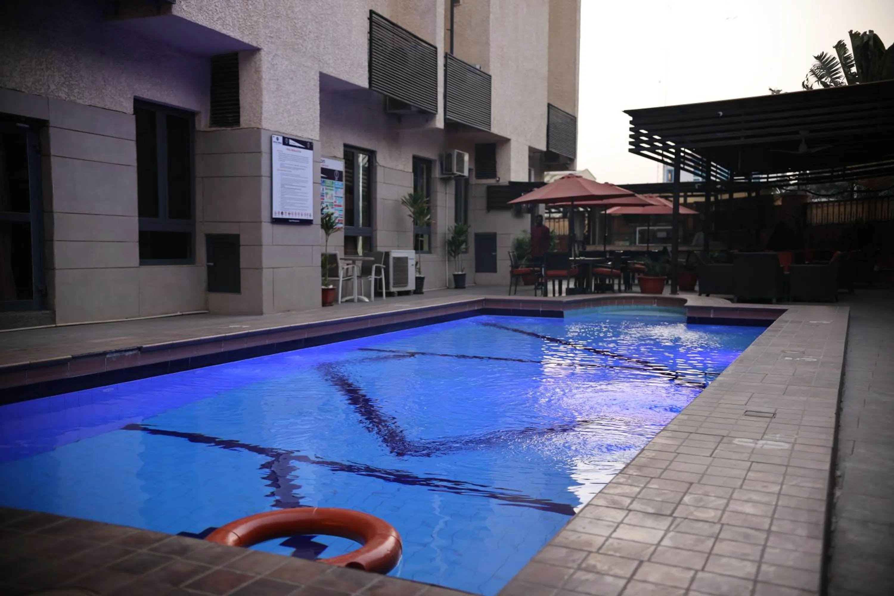 Swimming pool in Bolton White Hotel - Abuja