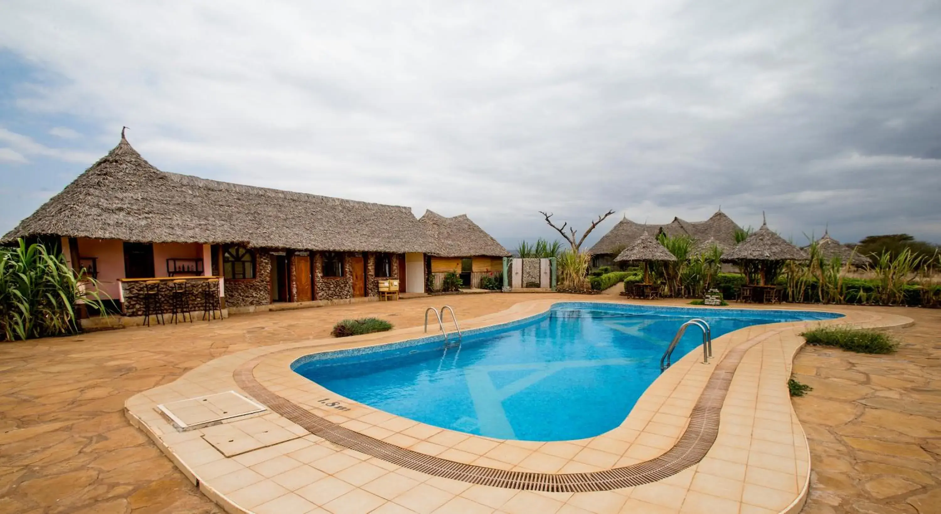 Swimming pool in AA Lodge Amboseli Swimming pool in AA Lodge Amboseli