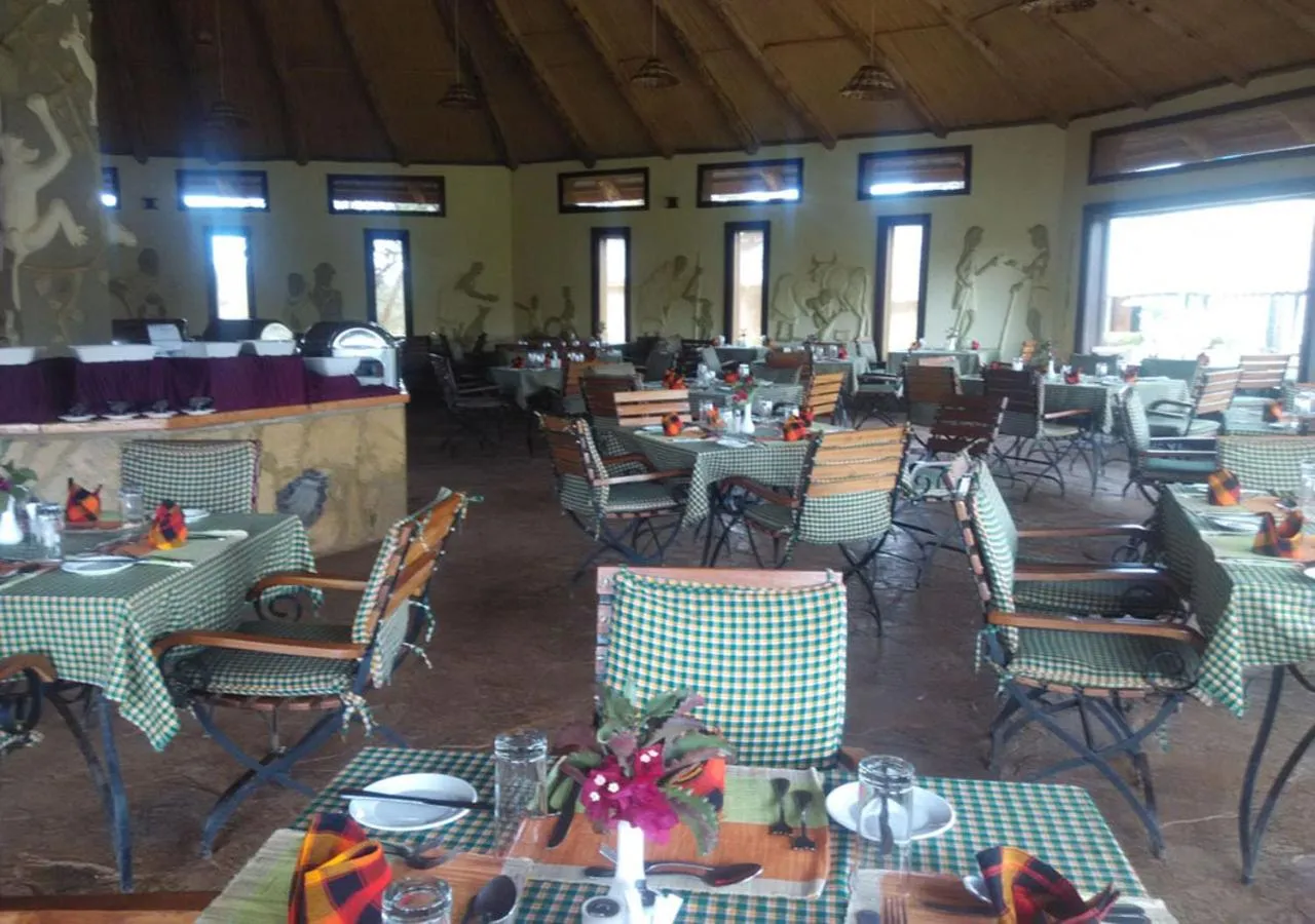 Restaurant/places to eat in AA Lodge Amboseli