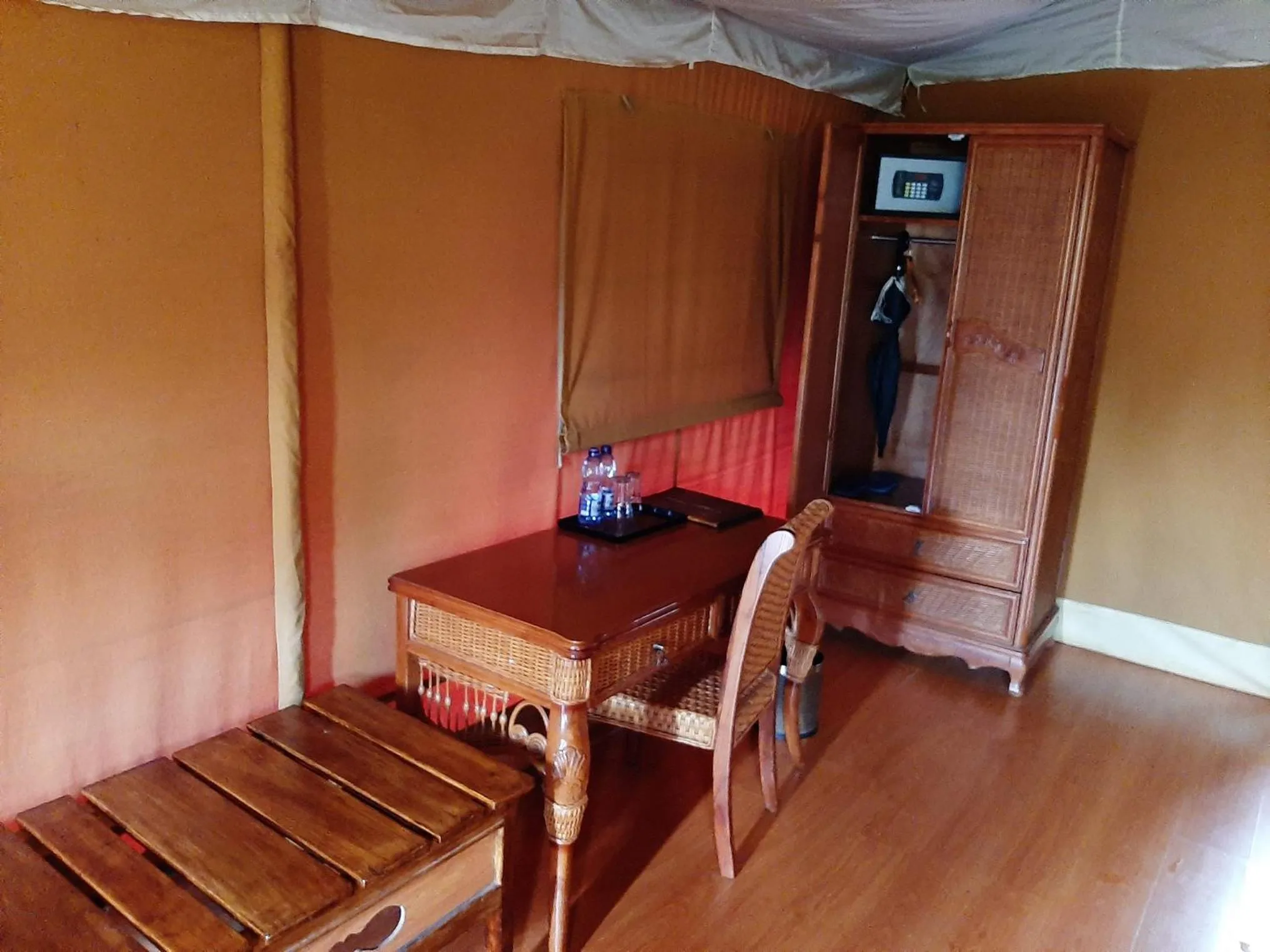 Seating area in AA Lodge Amboseli