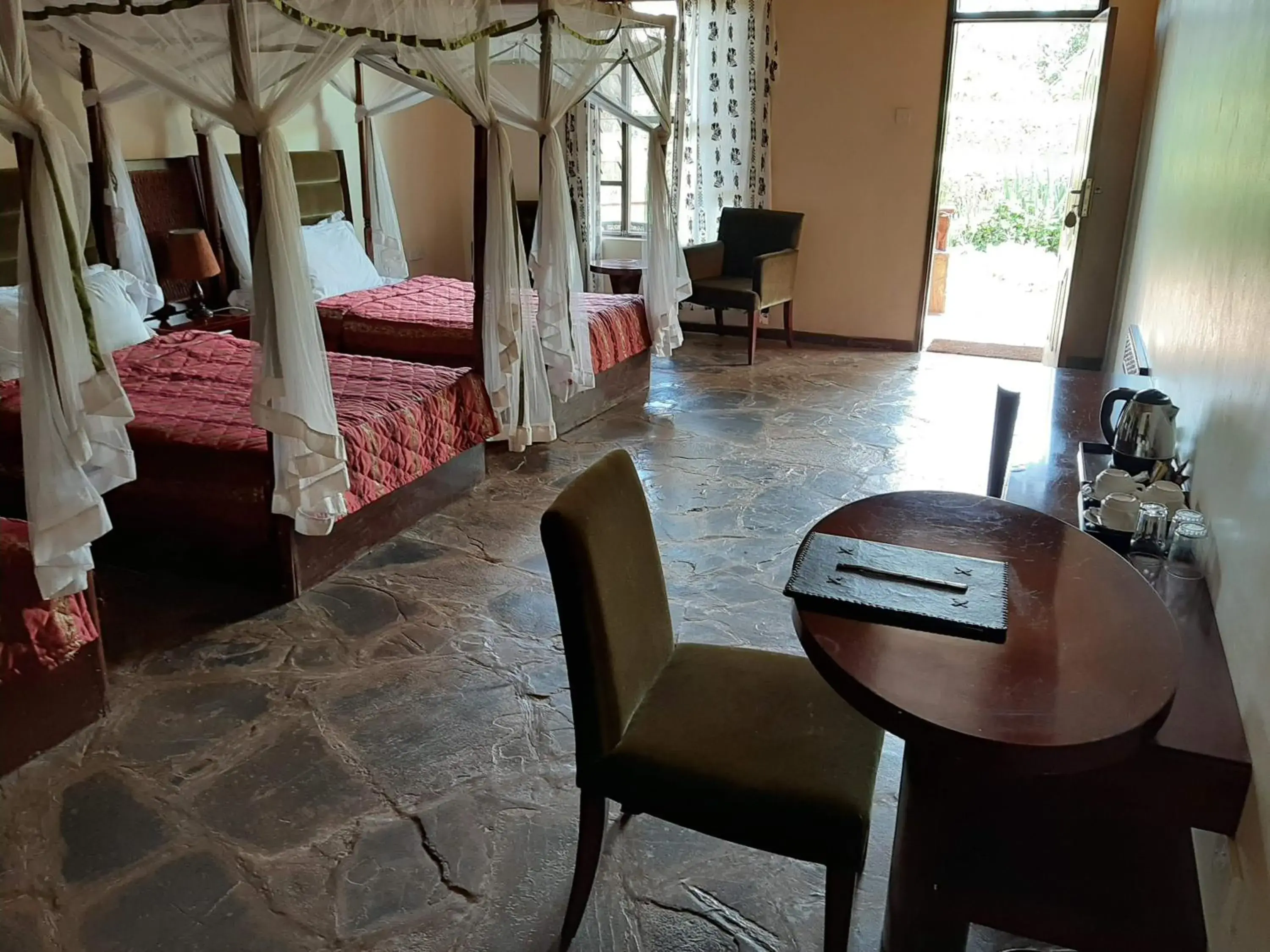 Property building, Bed in AA Lodge Amboseli Property building, Bed in AA Lodge Amboseli