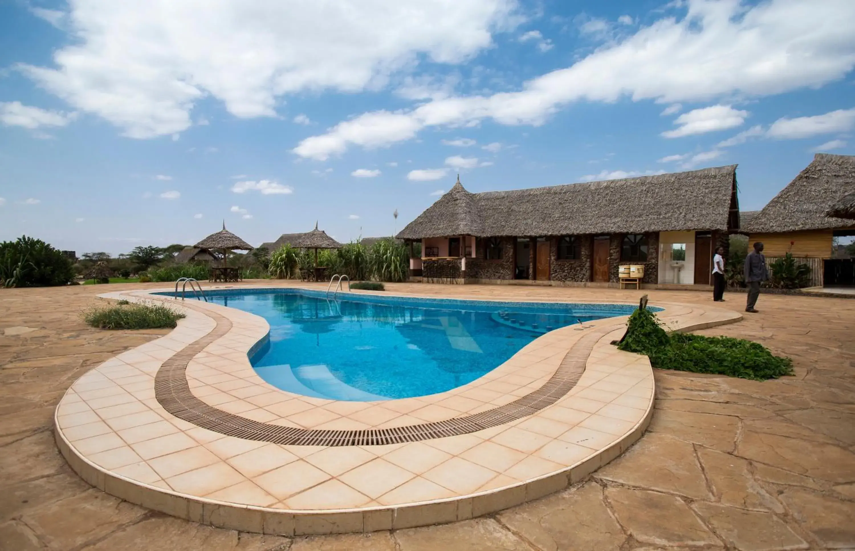 Swimming pool in AA Lodge Amboseli Swimming pool in AA Lodge Amboseli