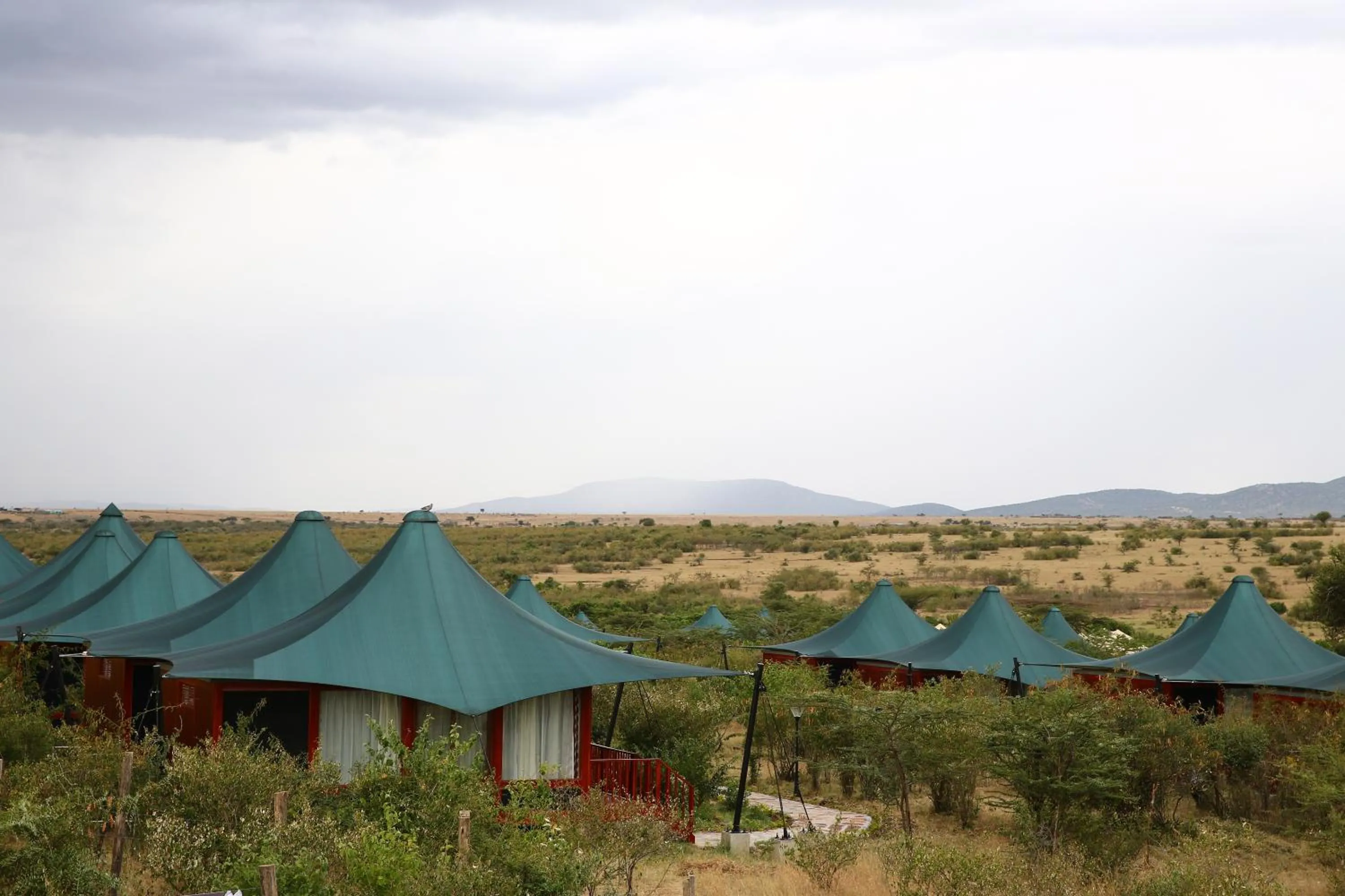 Bird's eye view in AA Lodge Maasai Mara