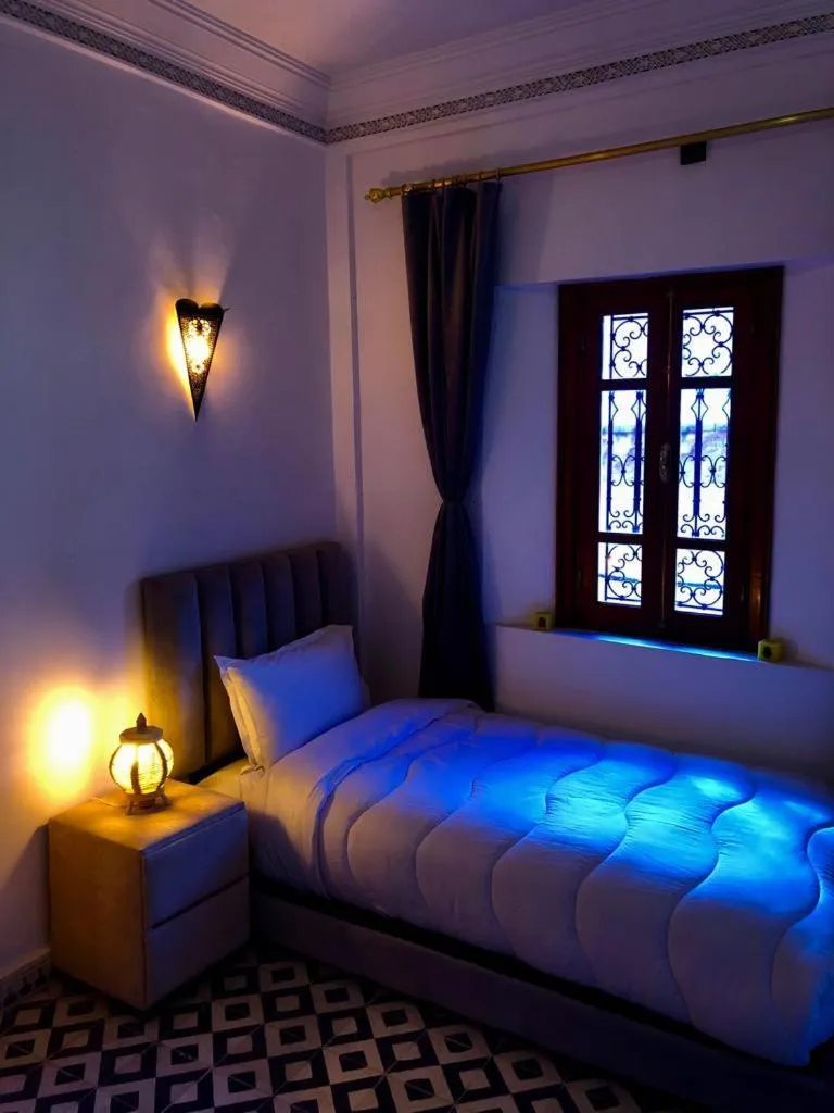 Bed in Riad Amely