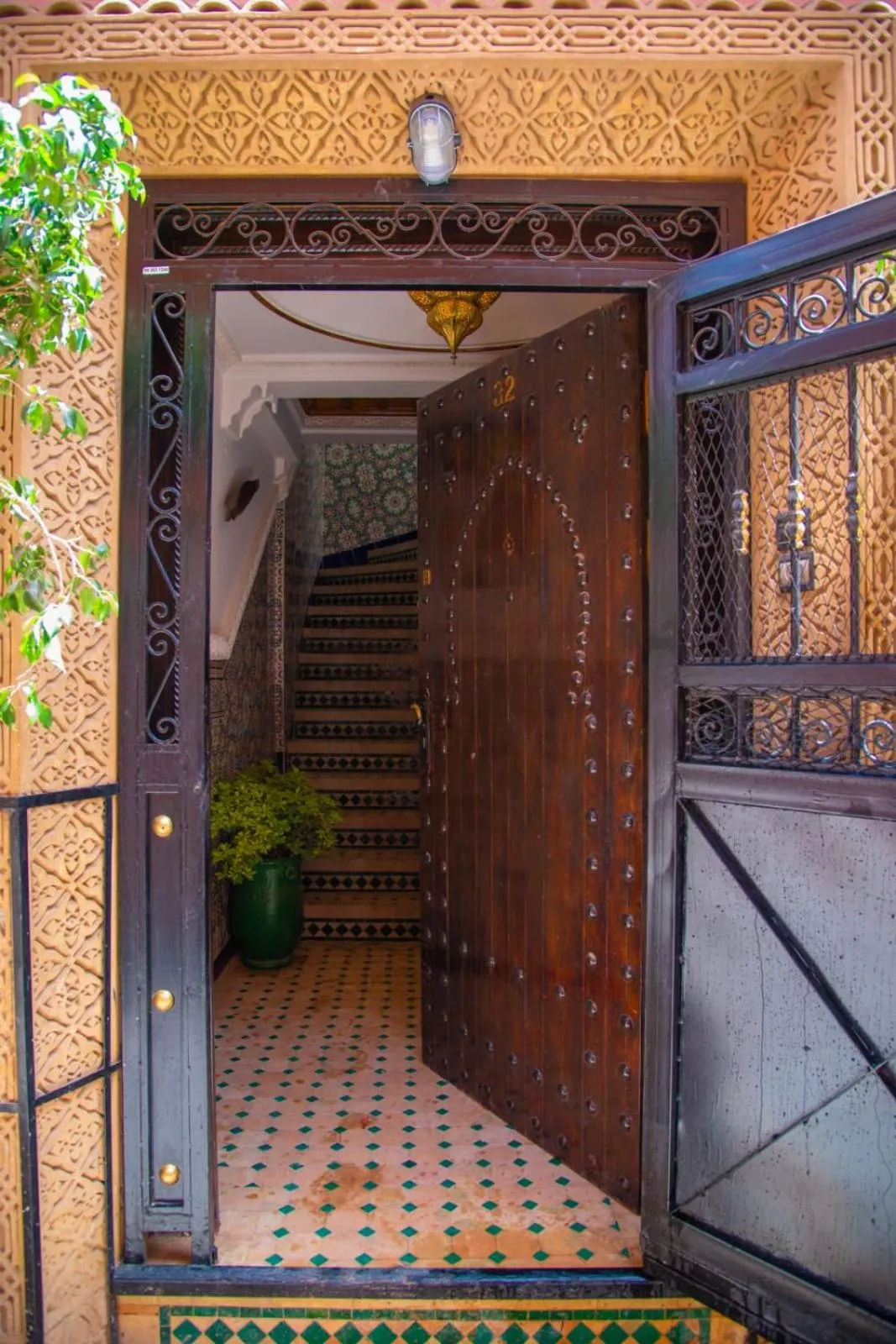 Facade/entrance in Riad Amely