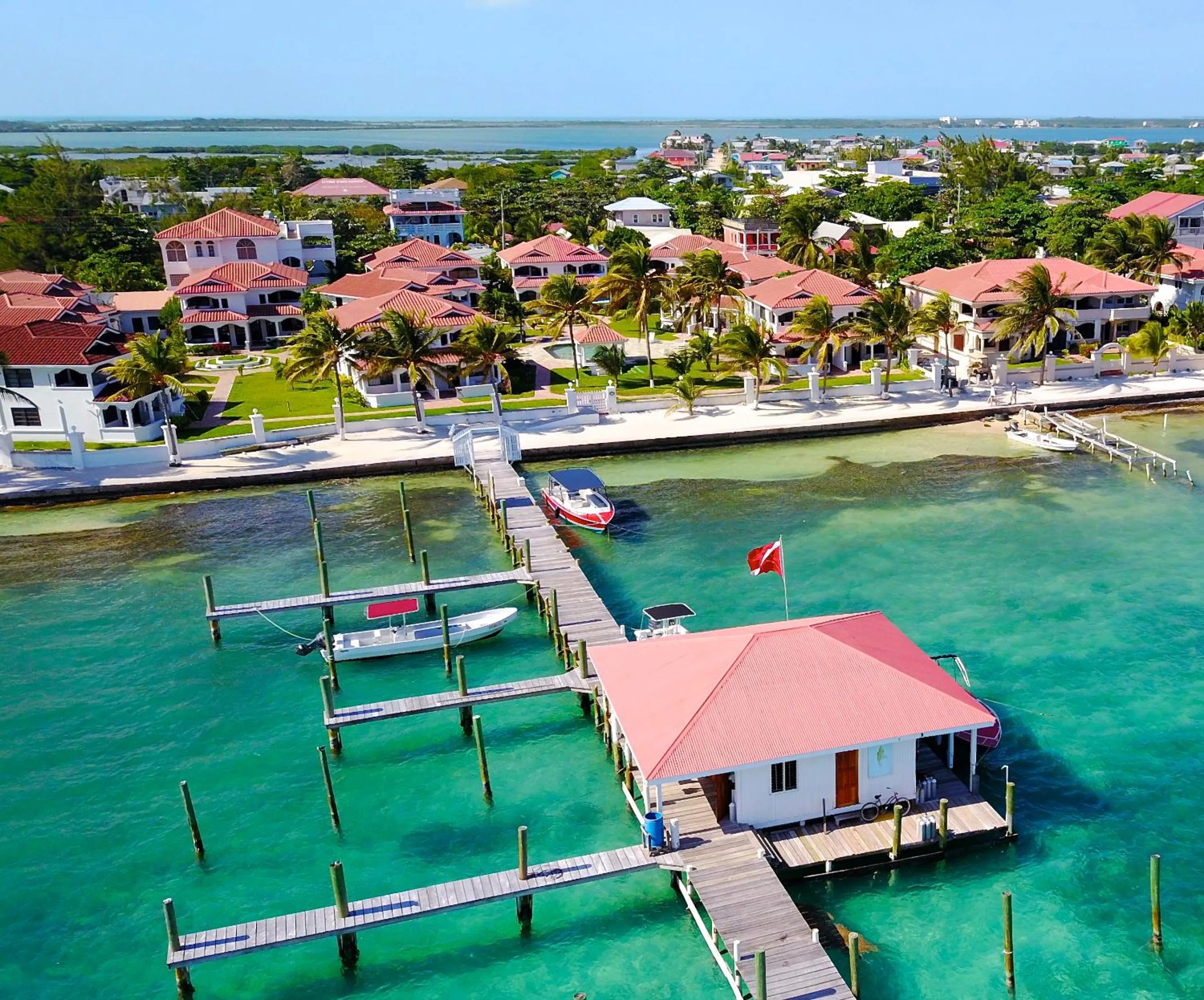 Bird's eye view in Isla Bonita Yacht Club