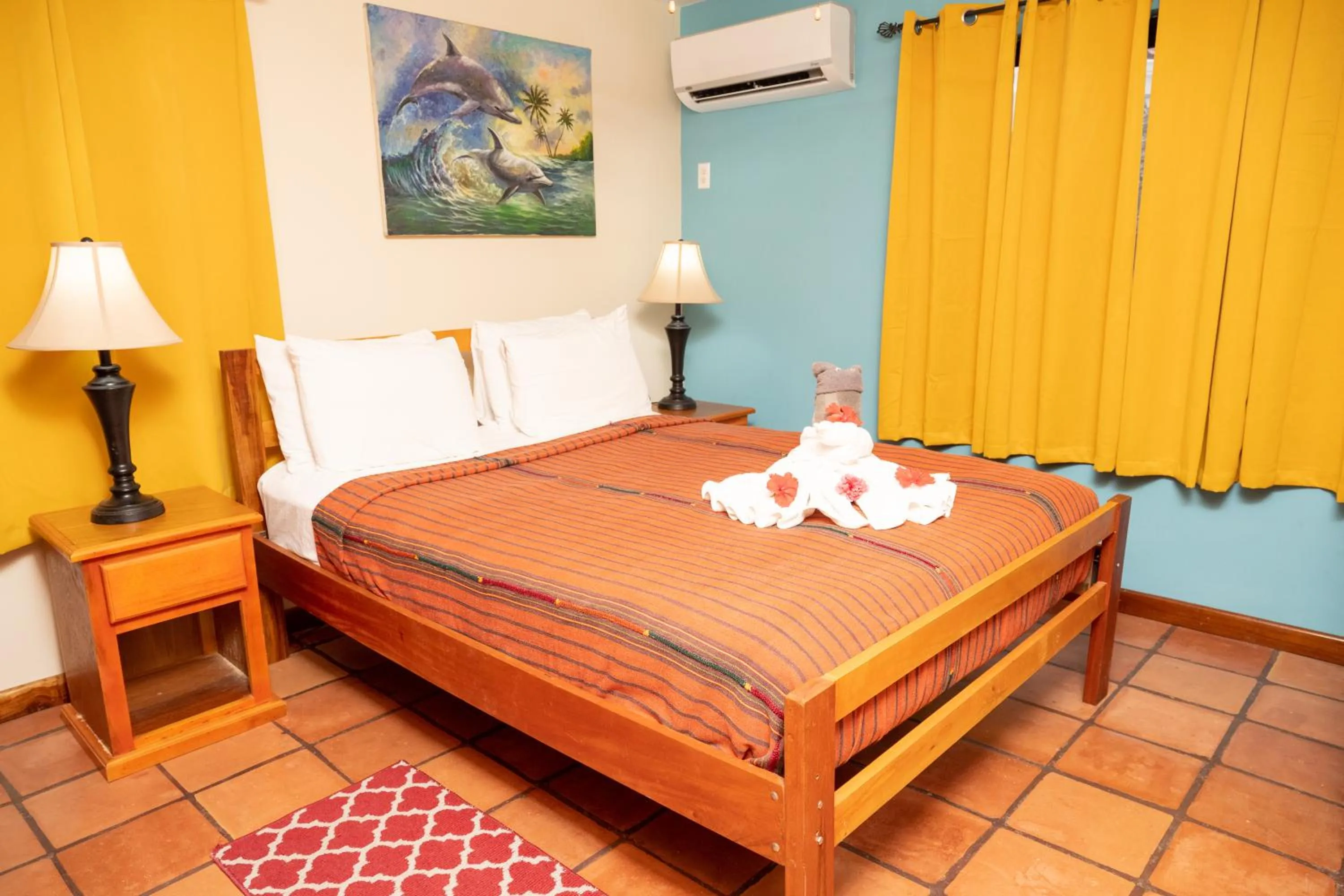 Bed in Isla Bonita Yacht Club