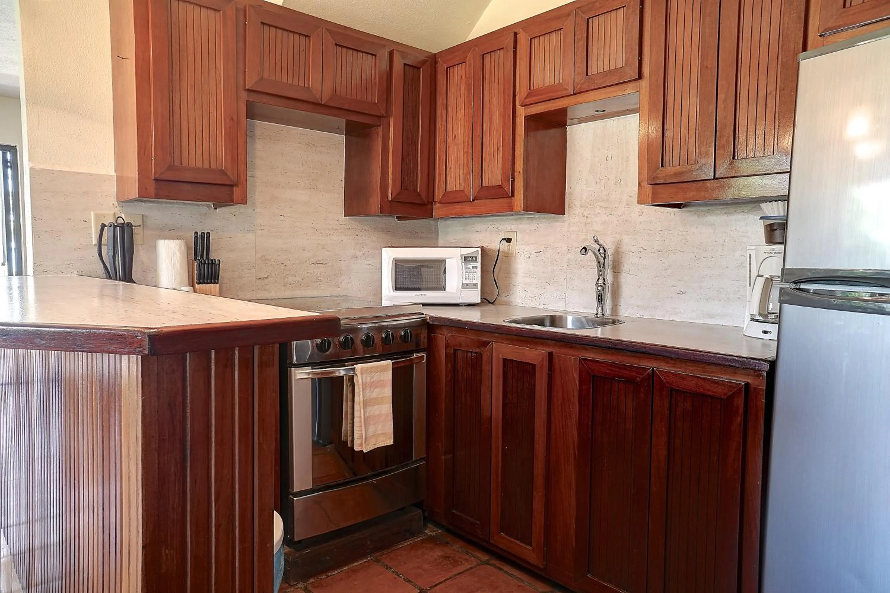 Kitchen or kitchenette in Isla Bonita Yacht Club
