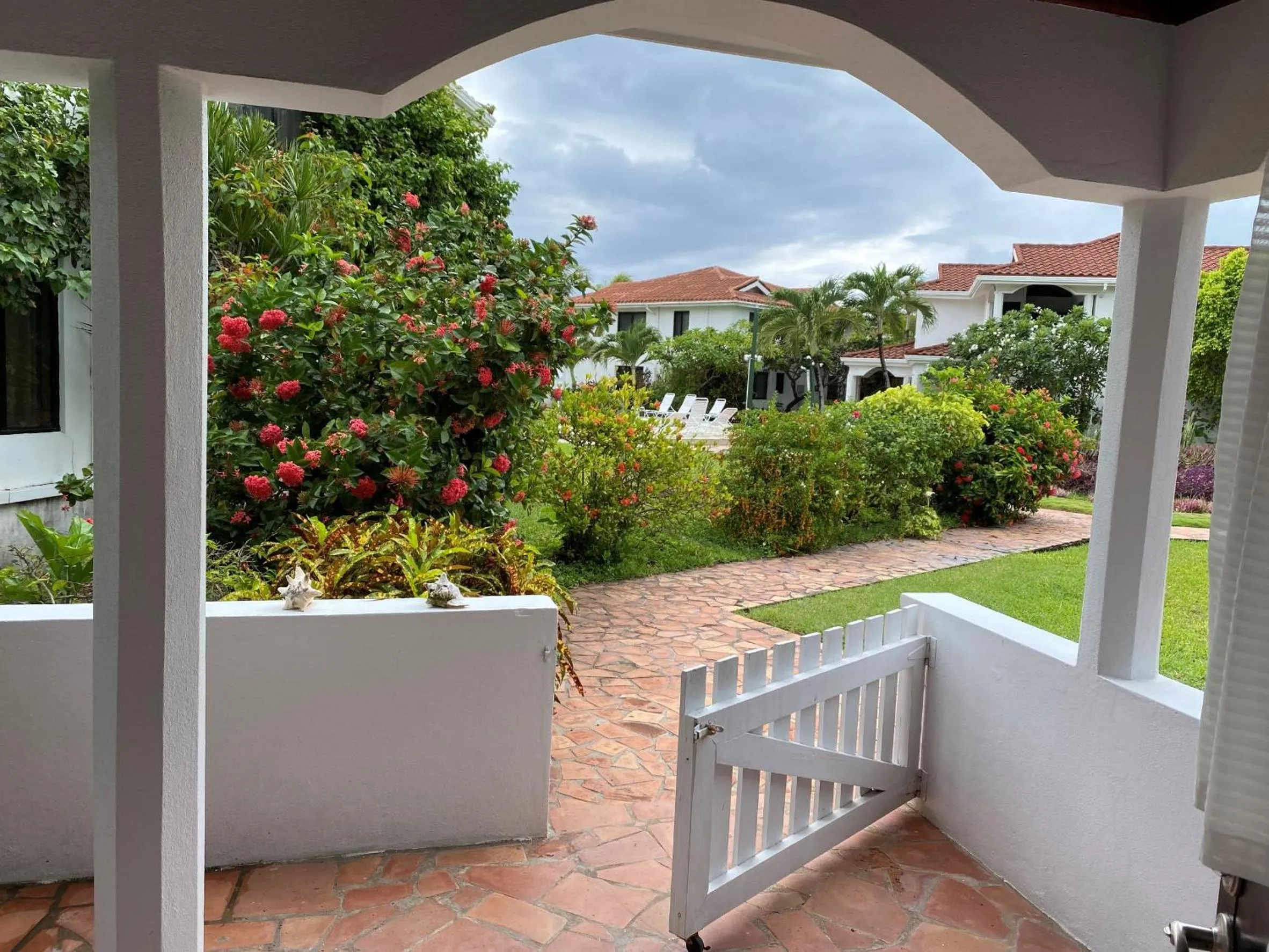 Garden view in Isla Bonita Yacht Club