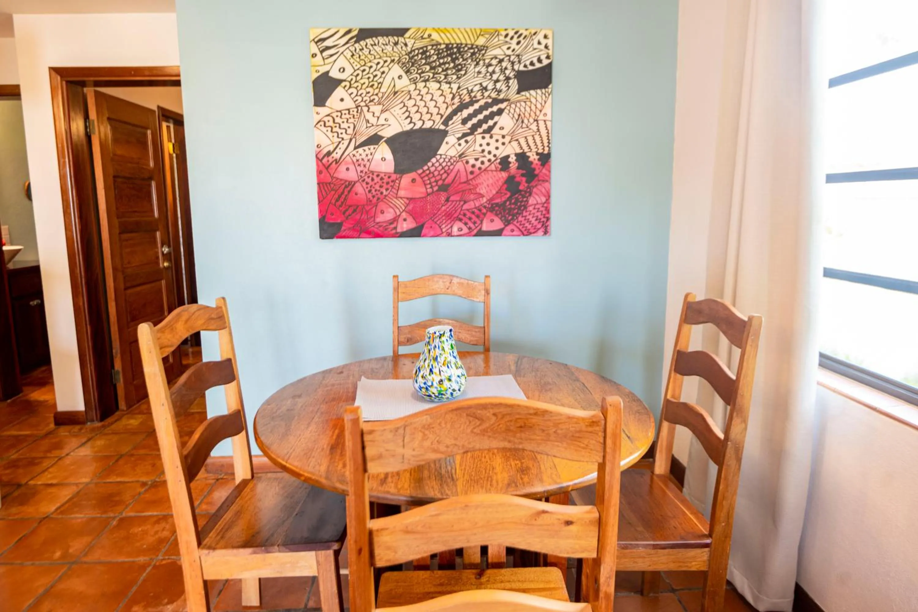 Dining area in Isla Bonita Yacht Club