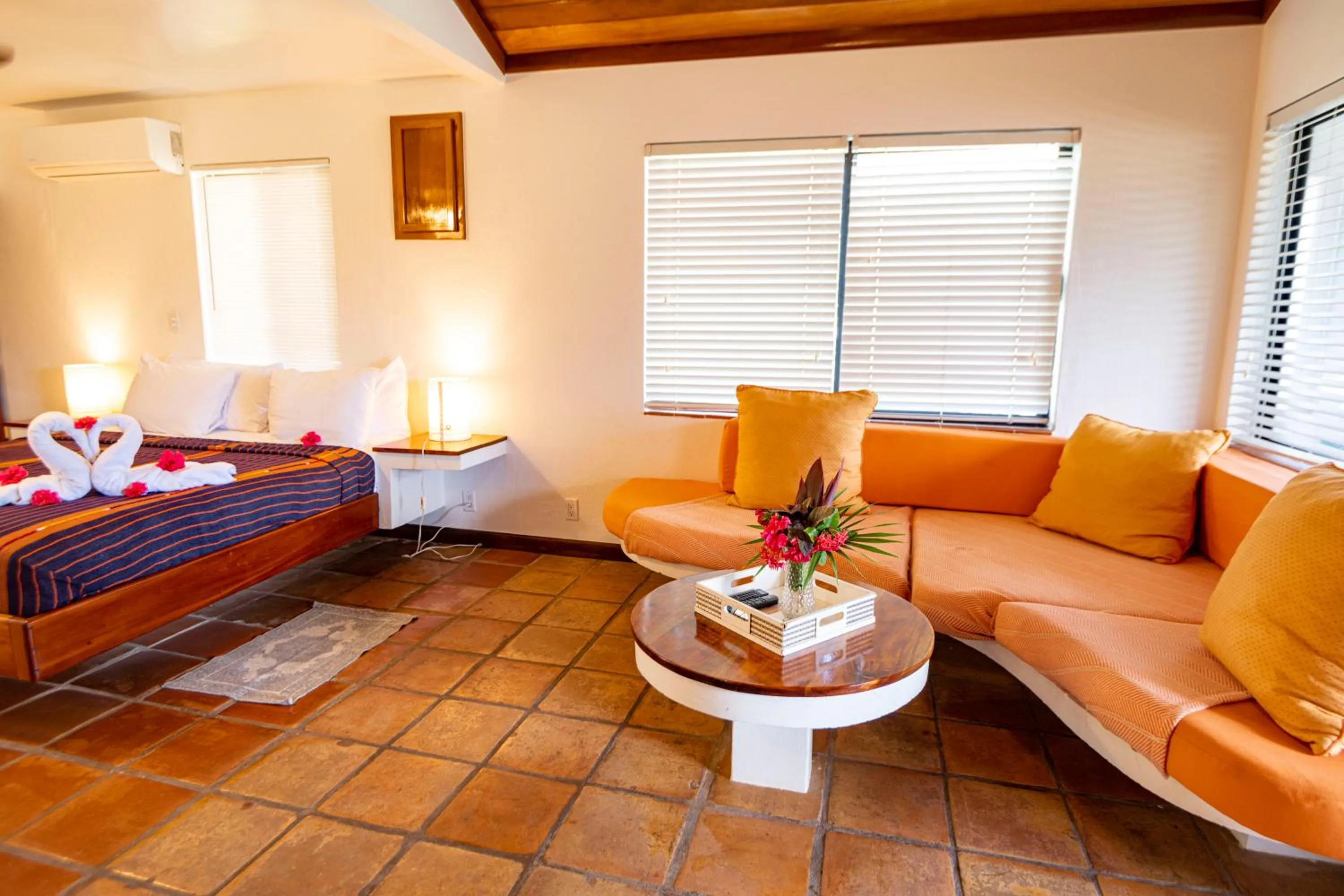 Seating area in Isla Bonita Yacht Club