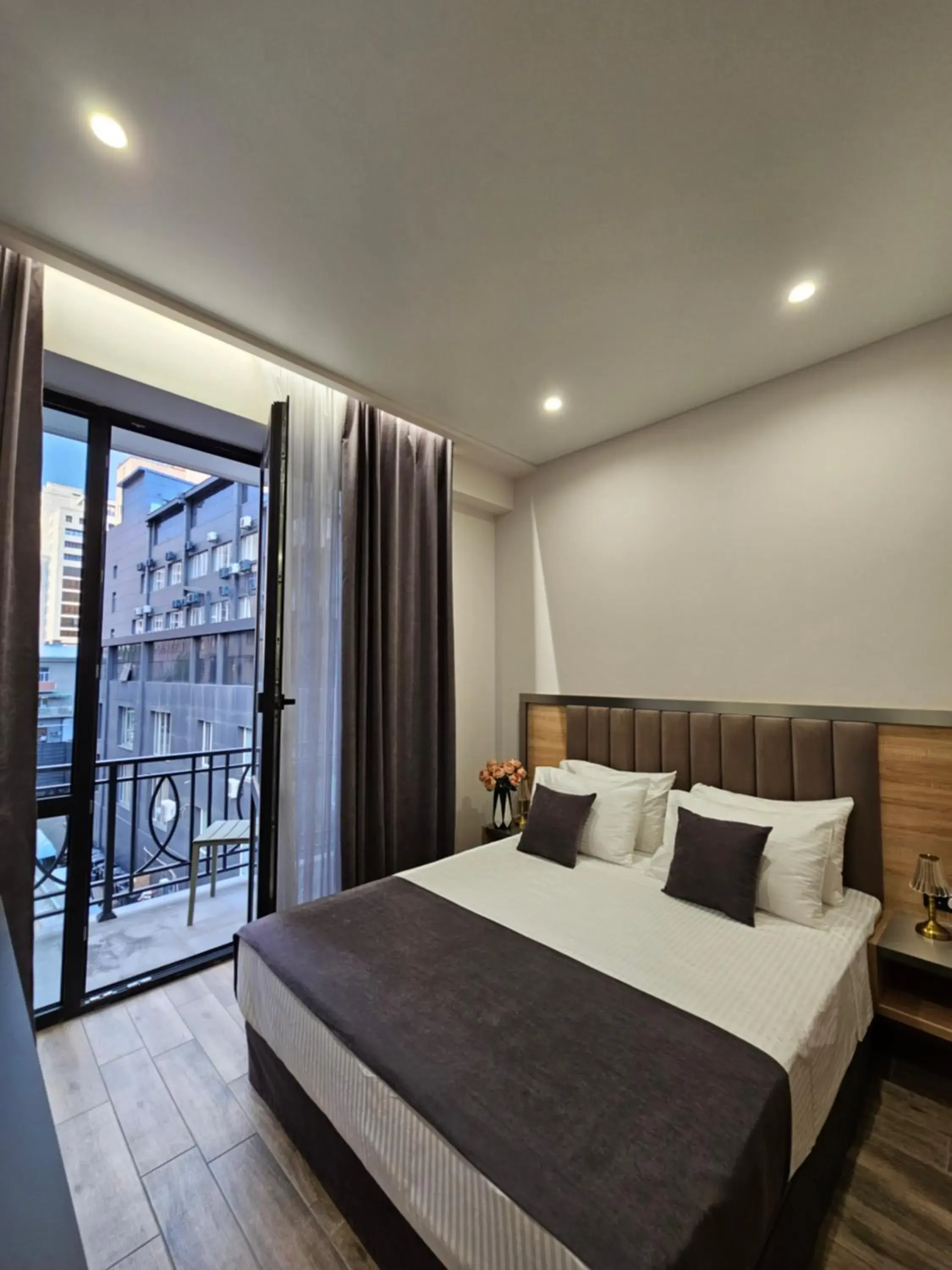 Bed in Orion ApartHotel Bed in Orion ApartHotel