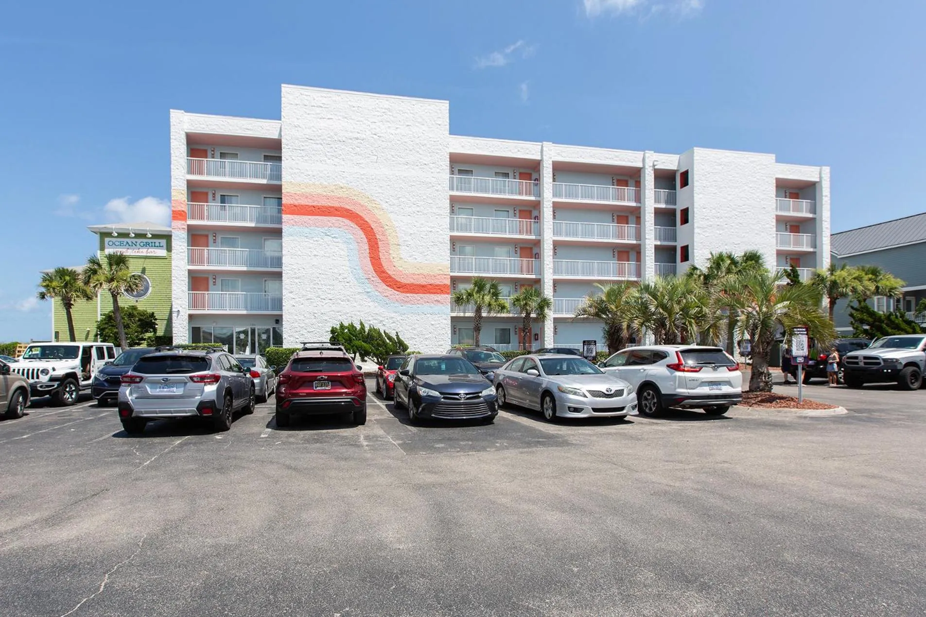 Property building in Golden Sands Carolina Beach Oceanfront, Tapestry by Hilton