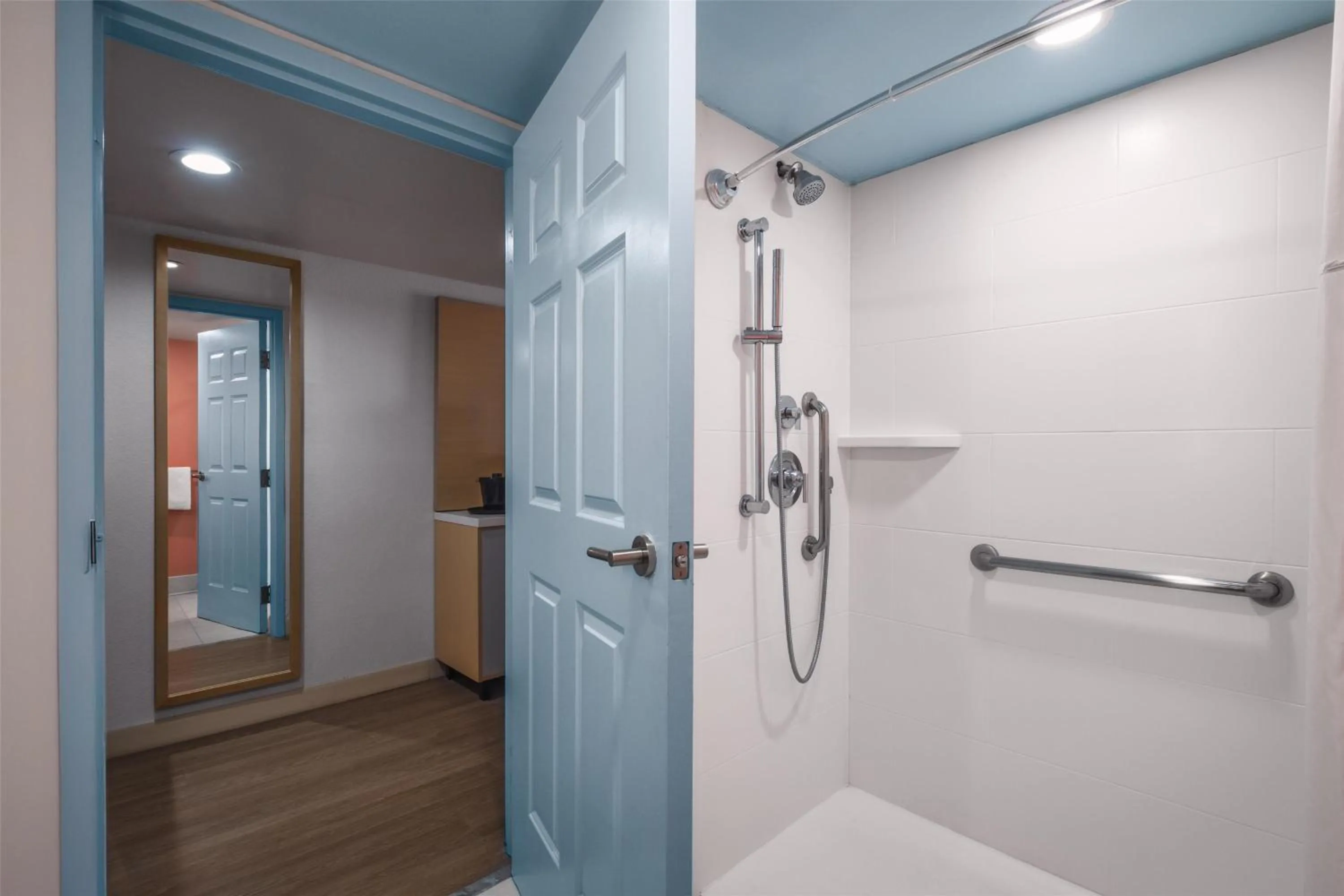 Bathroom in Golden Sands Carolina Beach Oceanfront, Tapestry by Hilton