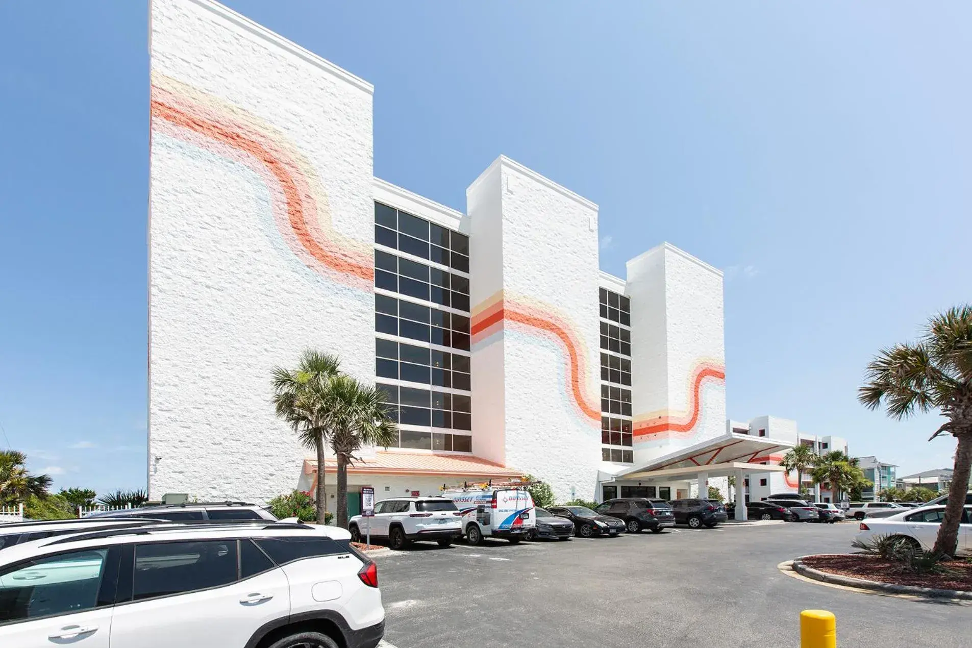 Property building in Golden Sands Carolina Beach Oceanfront, Tapestry by Hilton Property building in Golden Sands Carolina Beach Oceanfront, Tapestry by Hilton