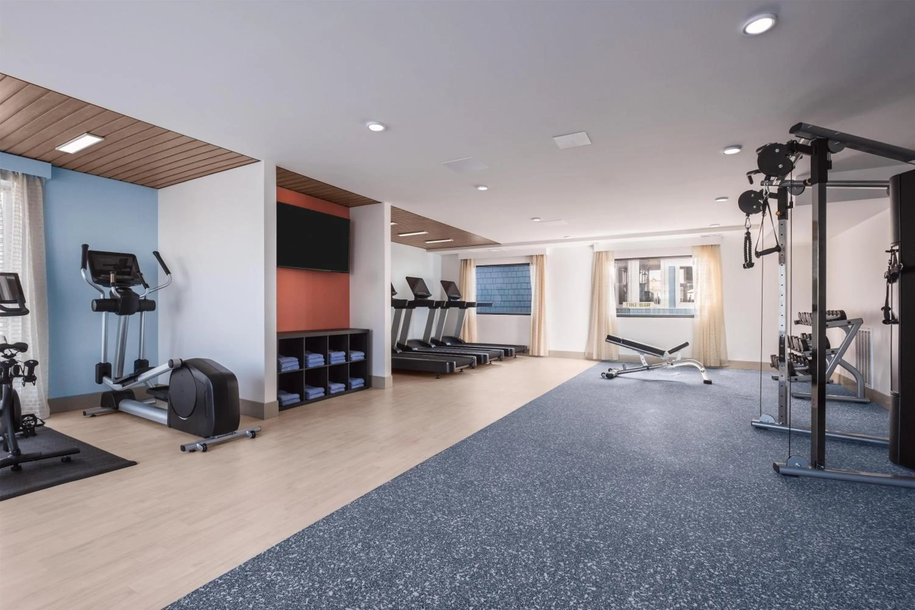 Fitness centre/facilities in Golden Sands Carolina Beach Oceanfront, Tapestry by Hilton